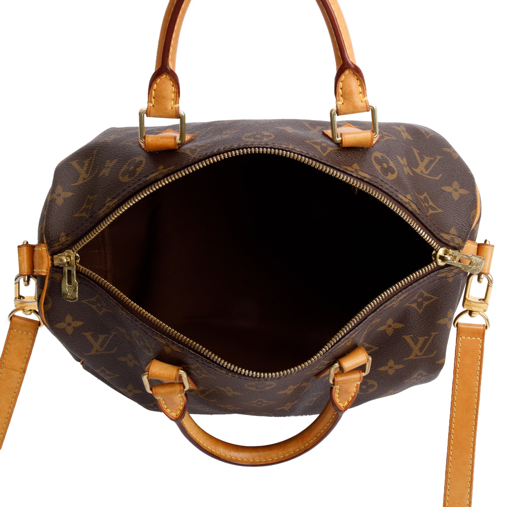 Louis Vuitton Monogram Speedy Bandouliere 30 w/ Box & Receipt