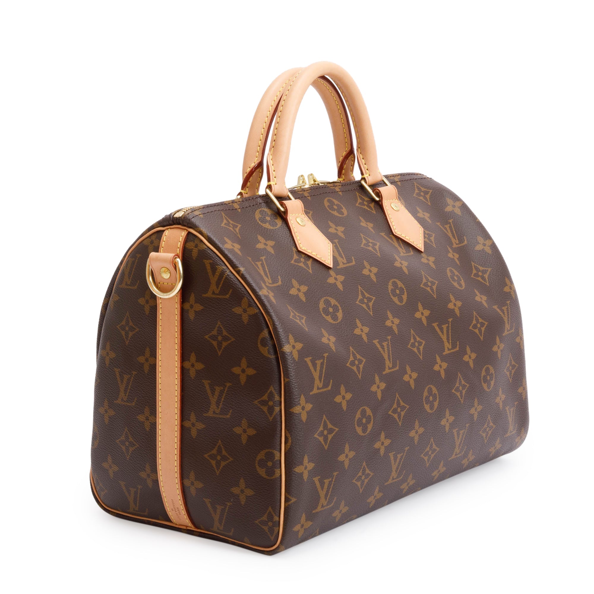 Louis Vuitton Monogram Speedy Bandouliere 30 w/ Box & Receipt