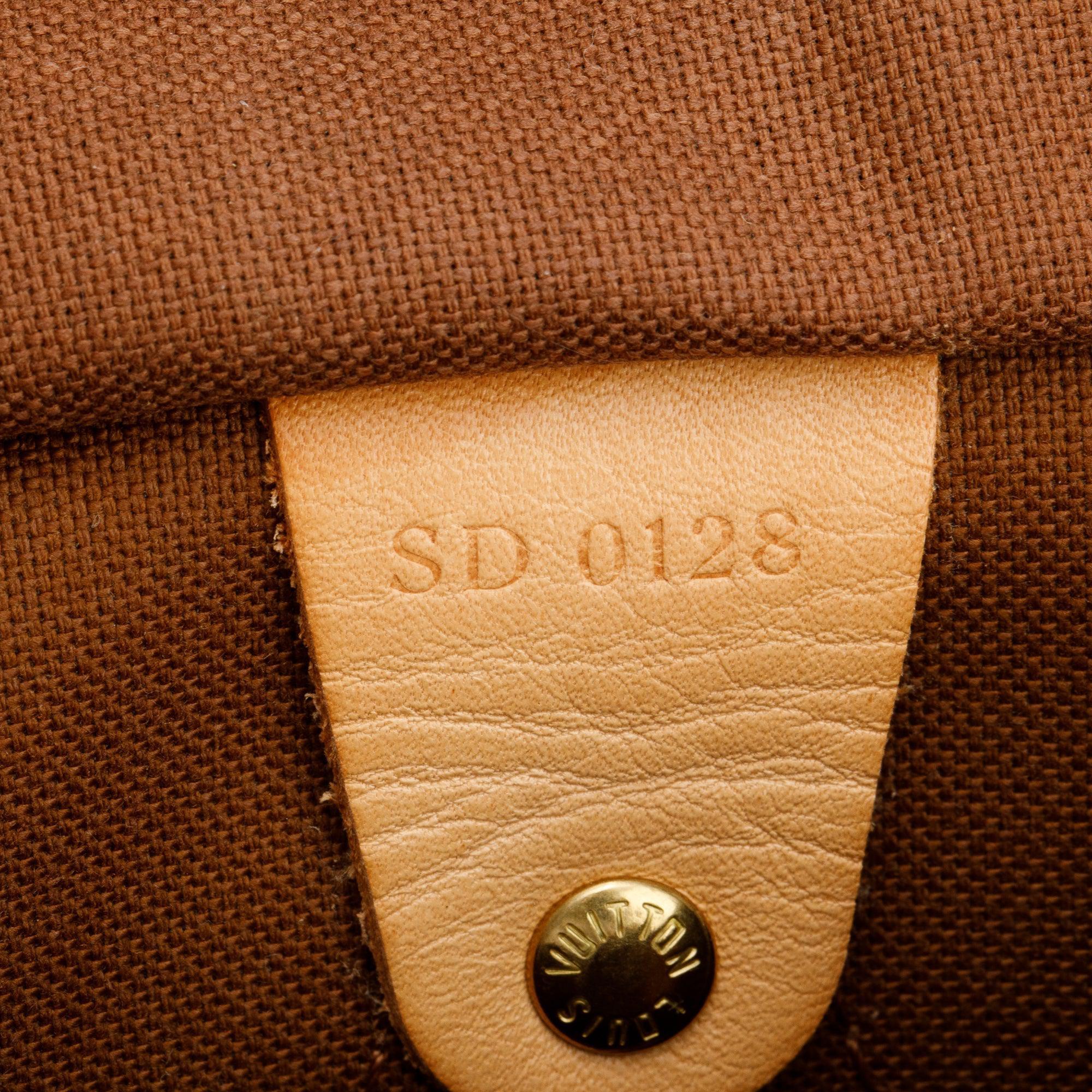 Louis Vuitton Monogram Speedy Bandouliere 30 w/ Box & Receipt