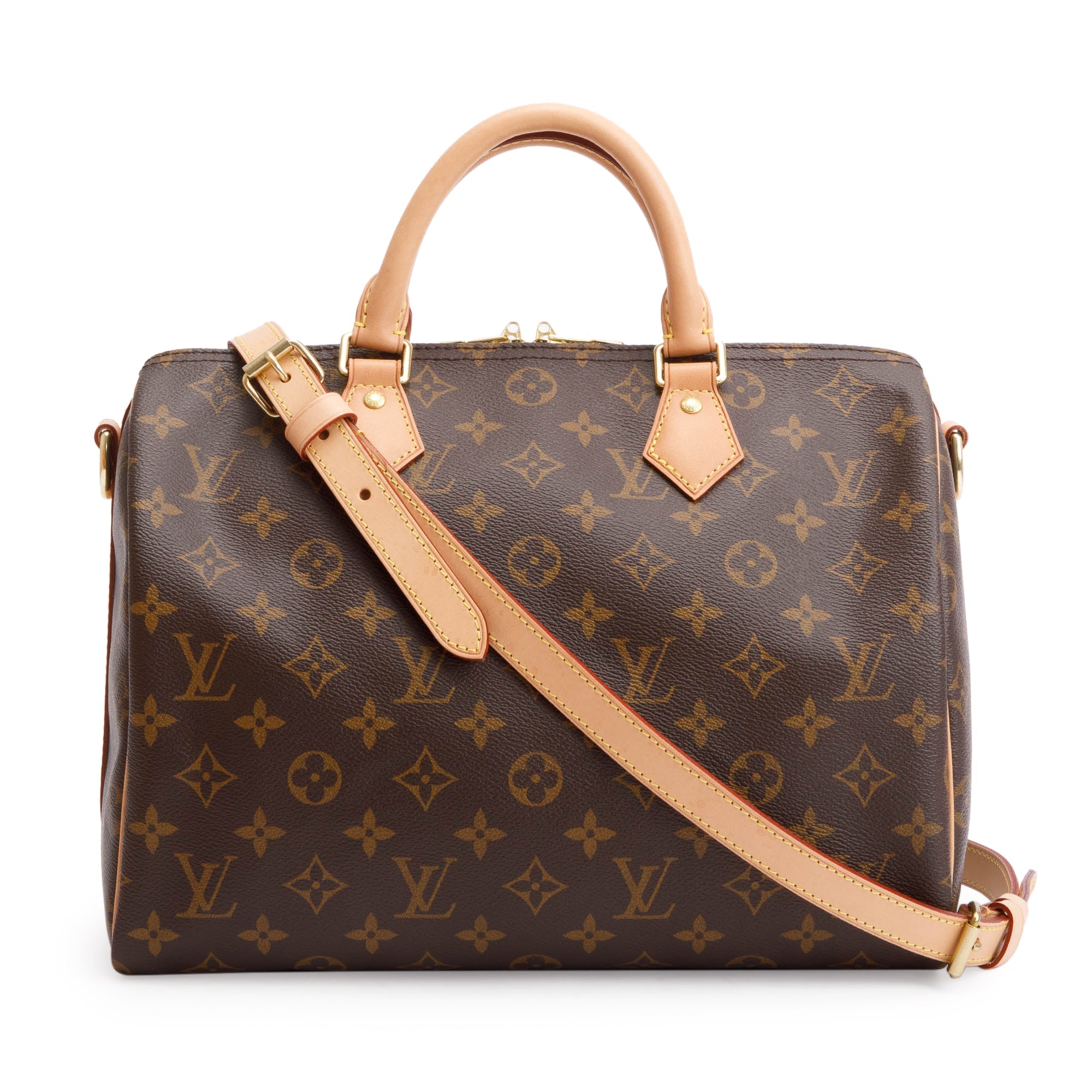 Louis Vuitton Monogram Speedy Bandouliere 30 w/ Box & Receipt