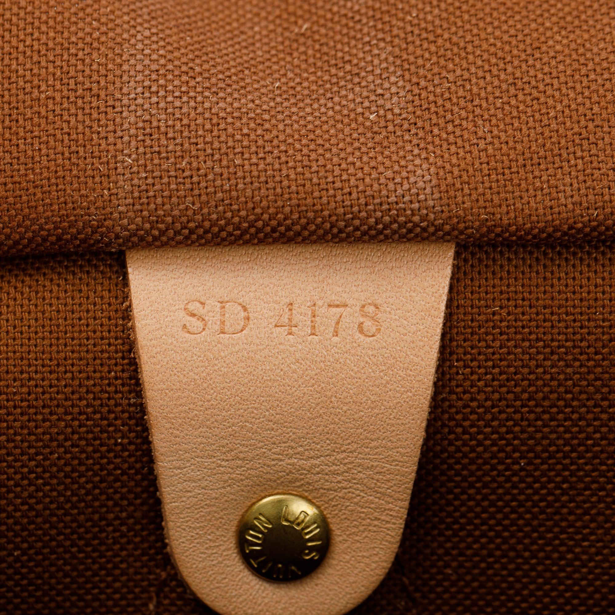 Louis Vuitton Monogram Speedy Bandouliere 30 w/ Box & Strap