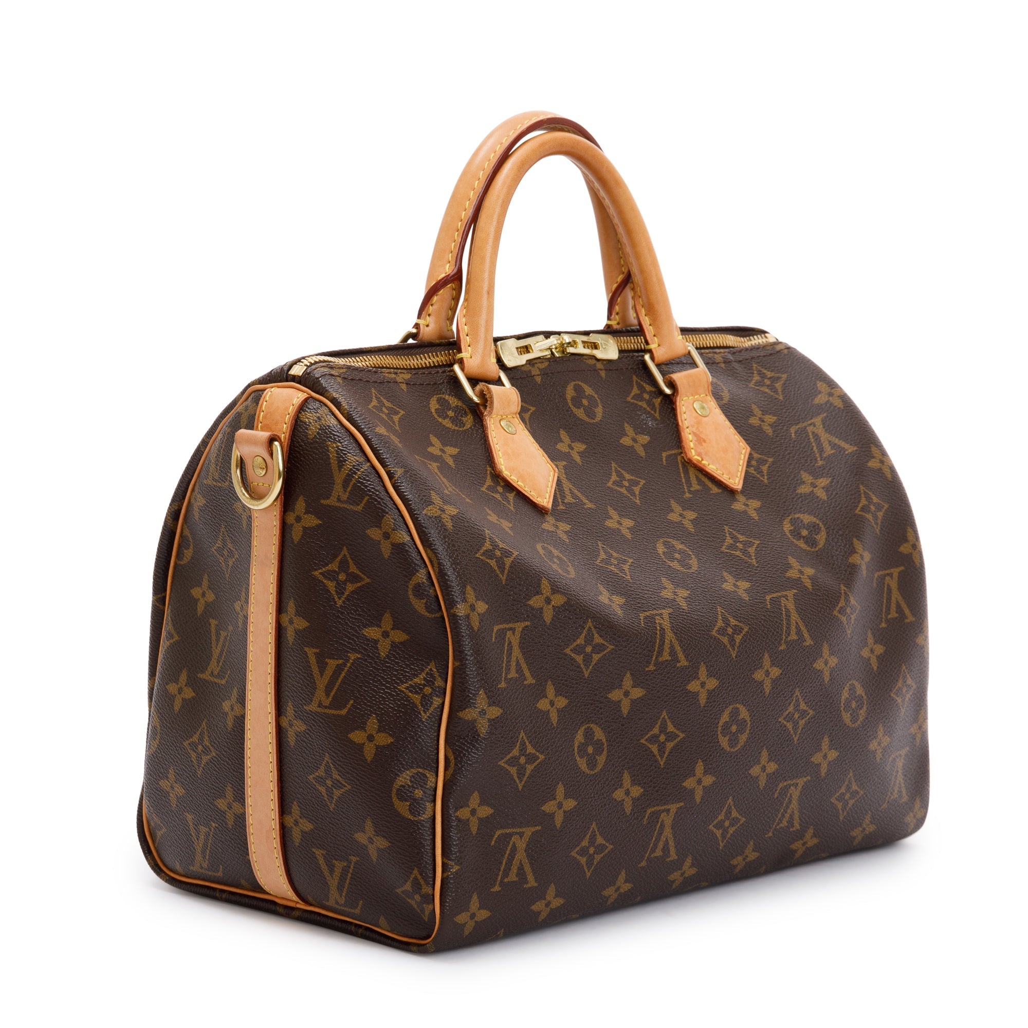 Louis Vuitton Monogram Speedy Bandouliere 30 w/ Box & Strap