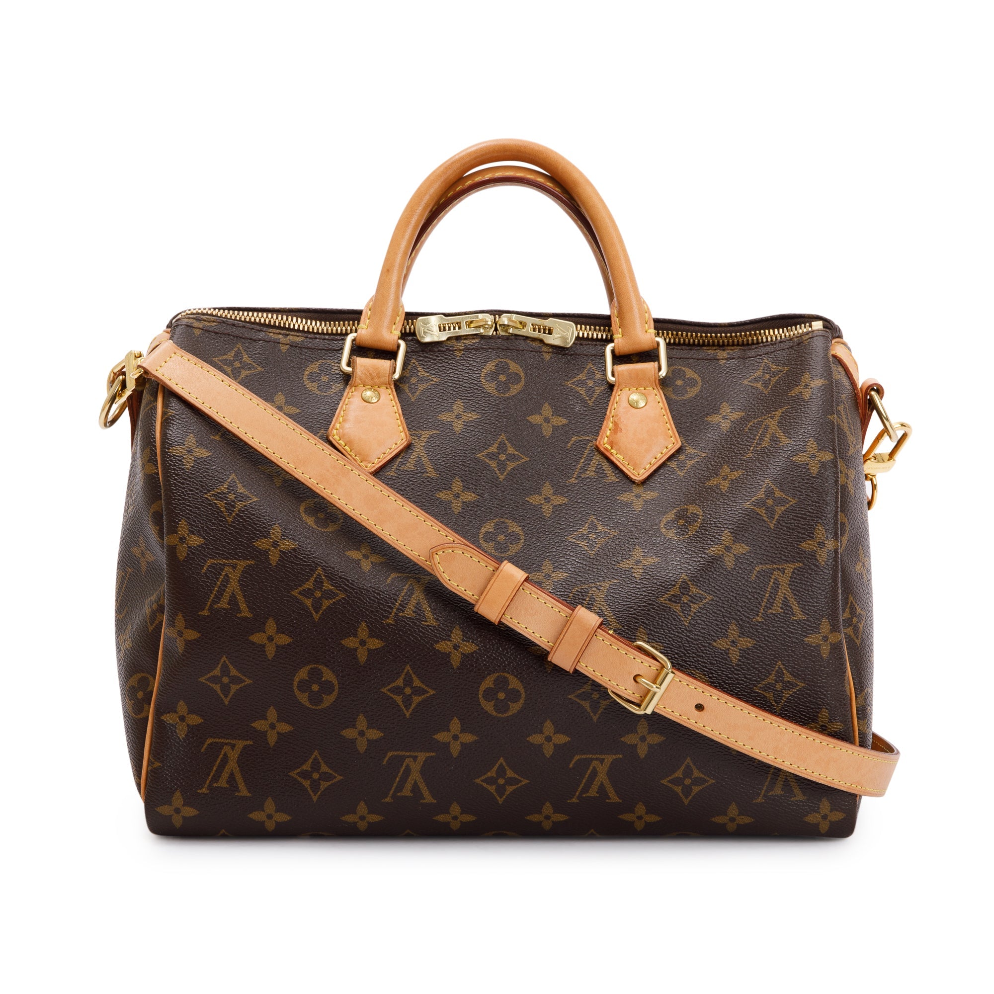 Louis Vuitton Monogram Speedy Bandouliere 30 w/ Box & Strap