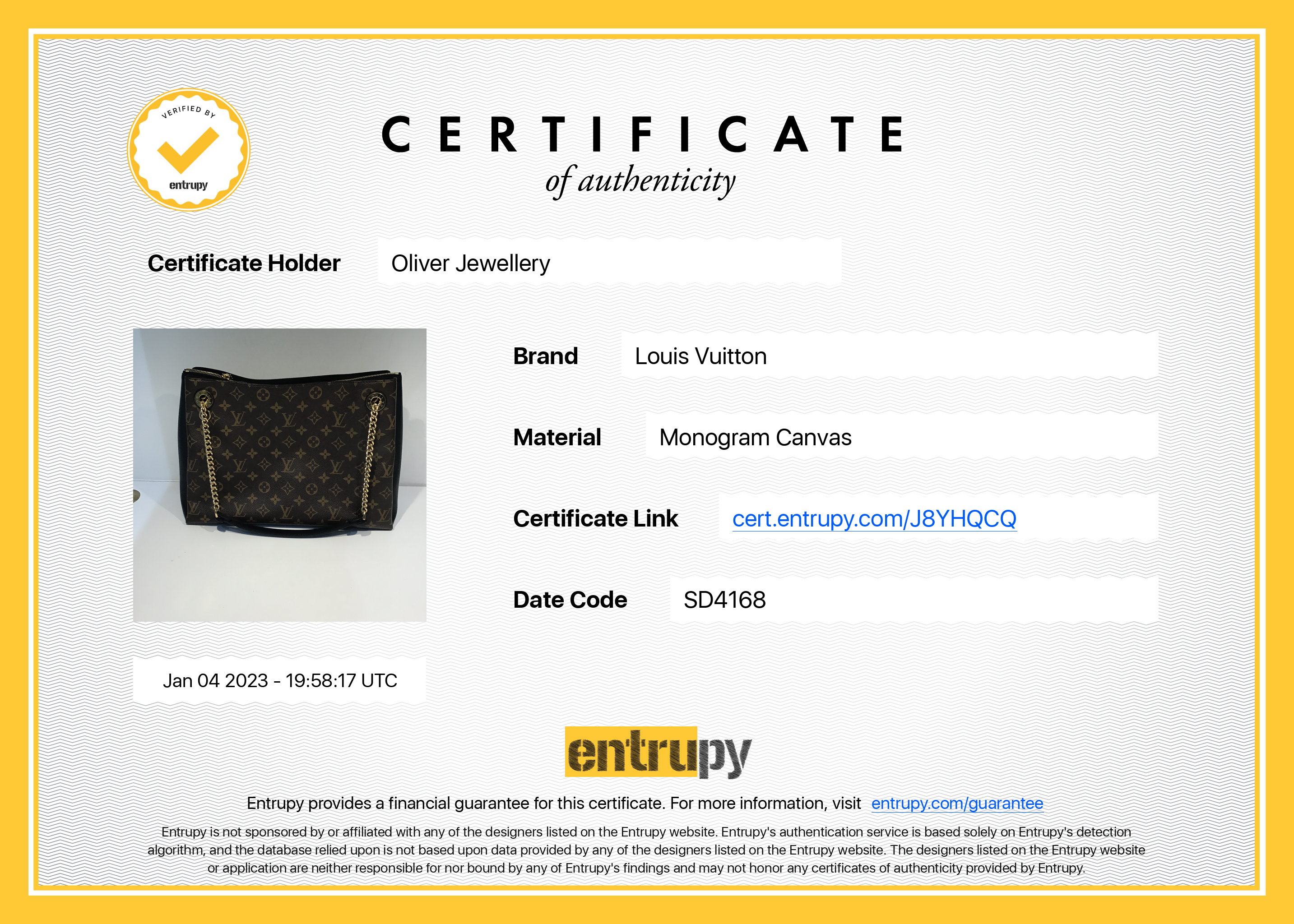 Louis Vuitton Monogram Surene MM