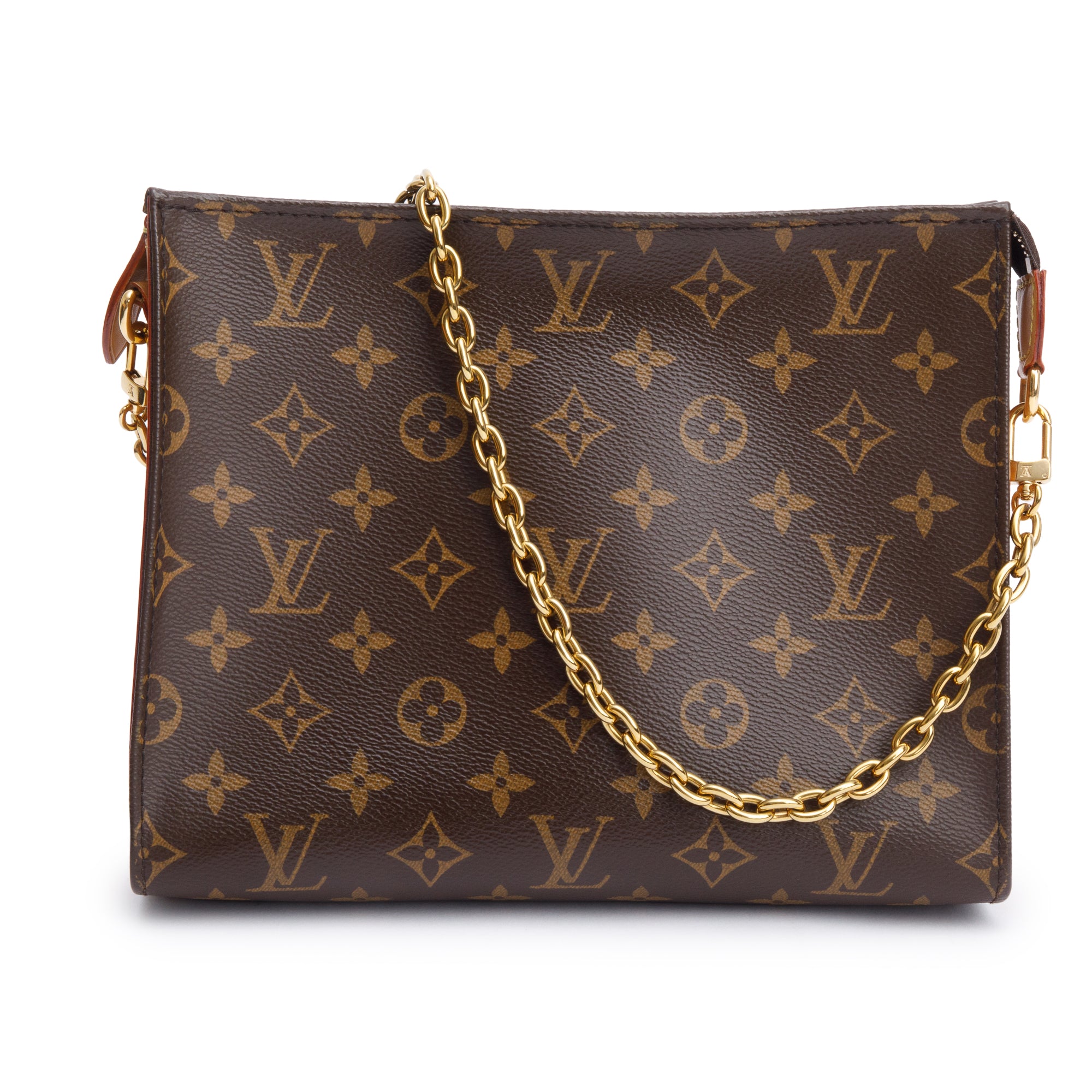 Louis Vuitton Monogram Toiletry Pouch on Chain w/ Box