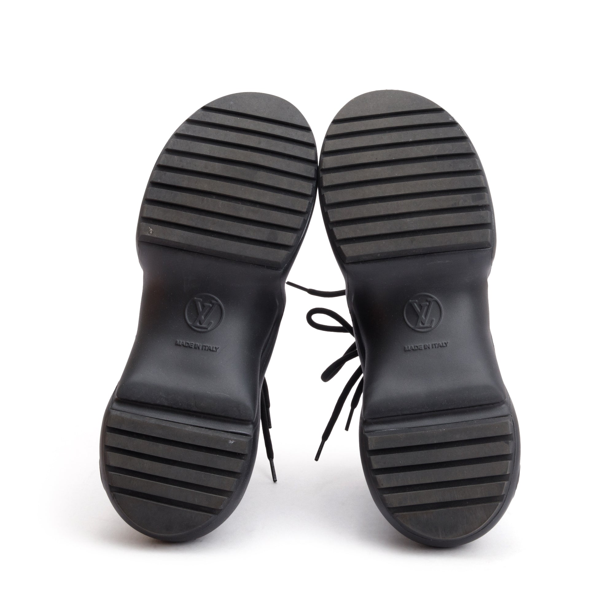 Louis Vuitton Monogram Trim Black LV Archlight Sneakers, Size 37.5 w/ Box