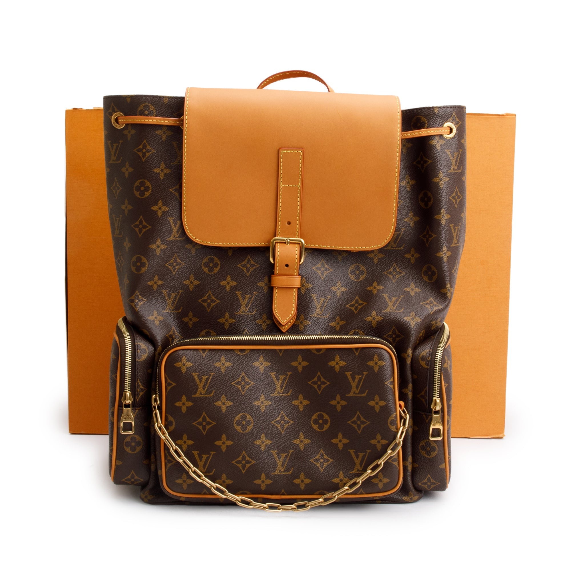 Louis Vuitton Monogram Trio Backpack w/ Box & Receipt