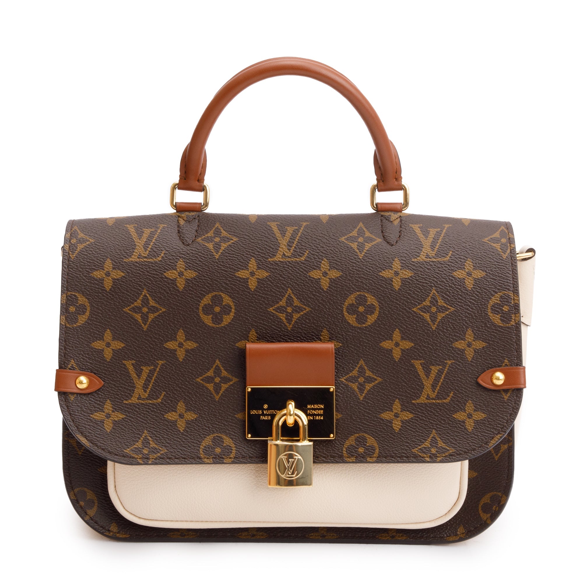Louis Vuitton Monogram Vaugirard Bag w/ Strap & Box