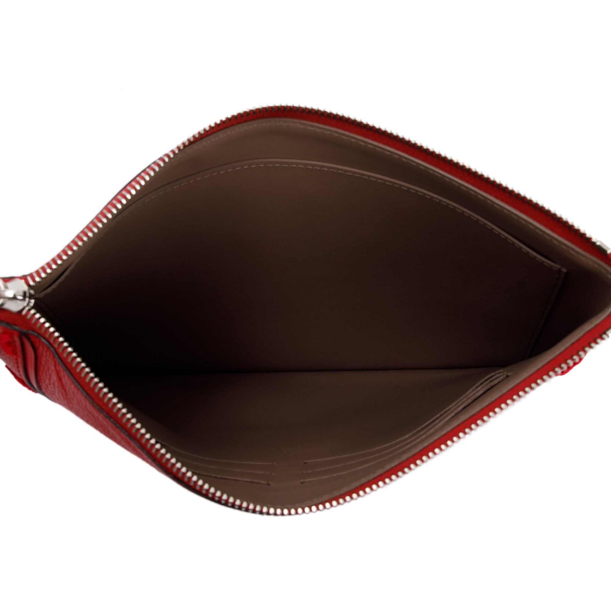 Louis Vuitton Monogram Veau Cachemire W Pochette Wristlet w/ Box