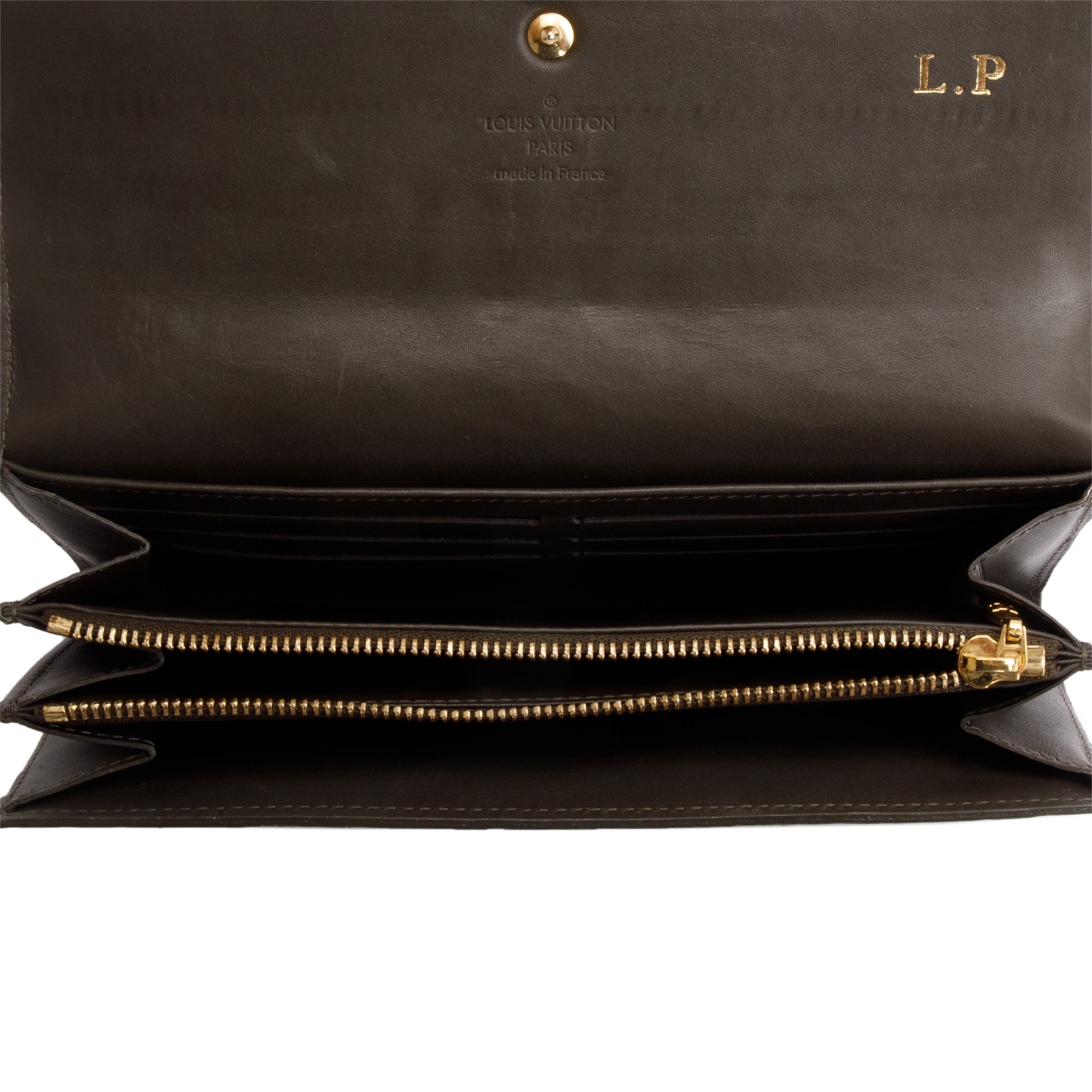 Louis Vuitton Monogram Vernis Leather International Wallet