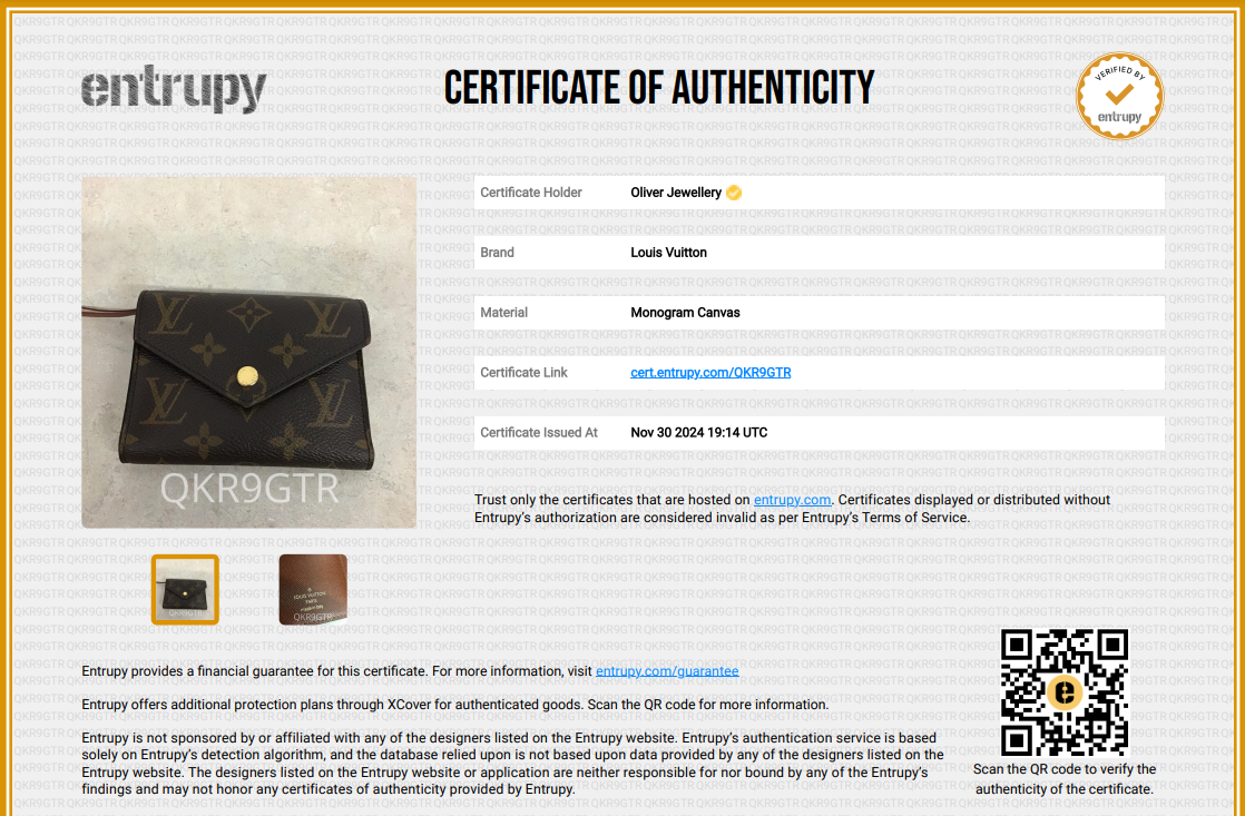 Louis Vuitton Monogram Victorine Wallet