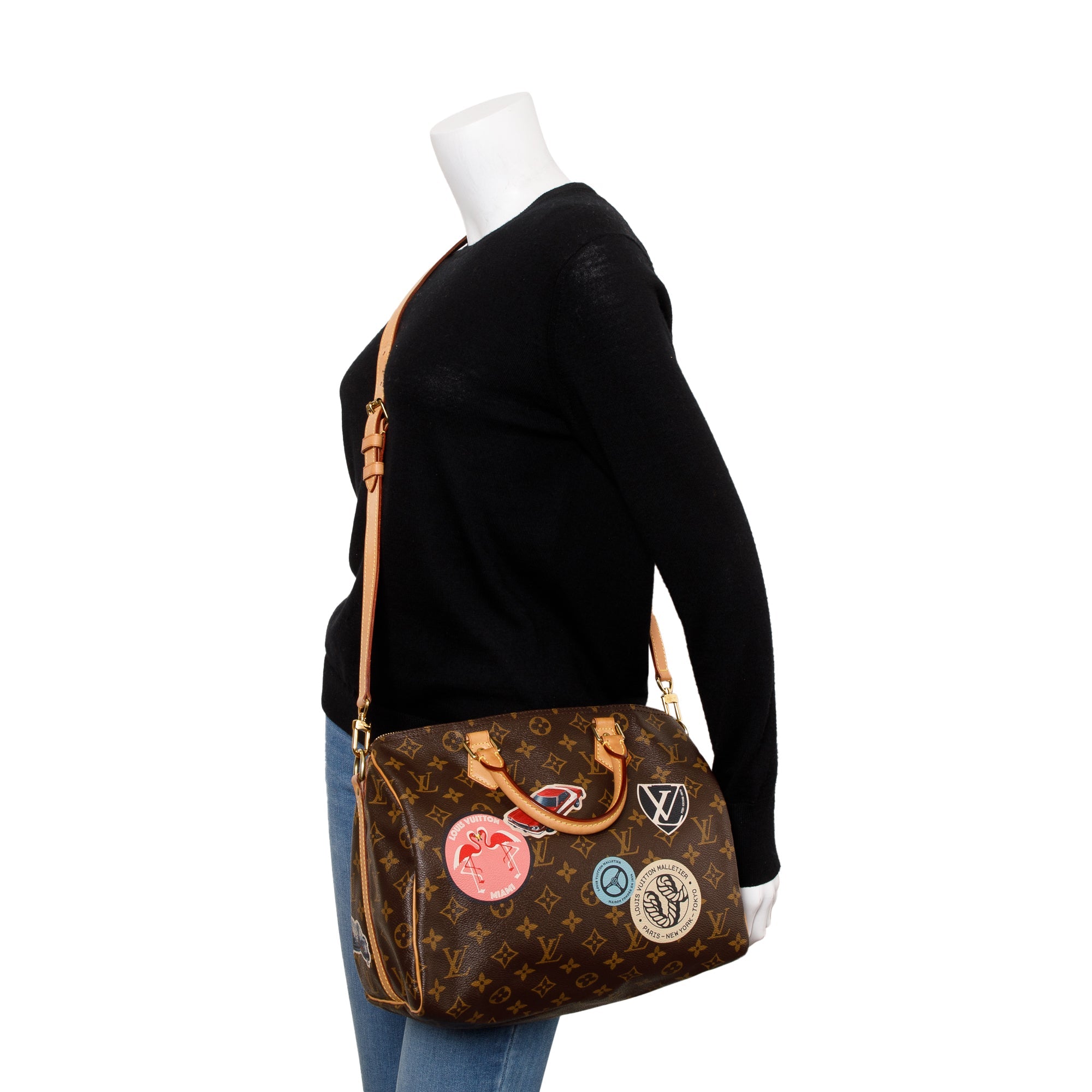 Handbag World Tour Speedy 30 Louis Vuitton Speedy 30 Bandouliere