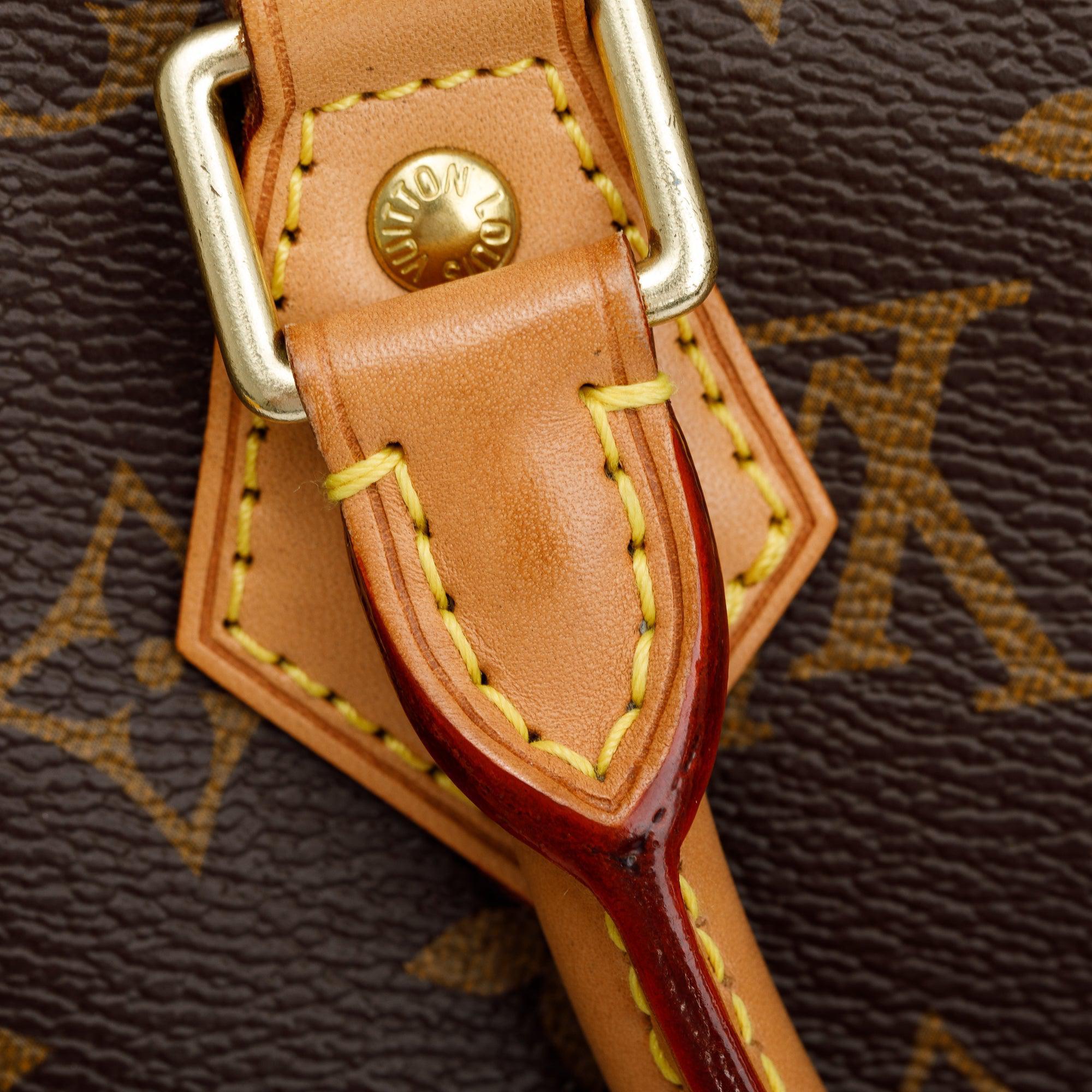 Louis Vuitton Monogram World Tour Speedy Bandouliere 30 w/ Strap