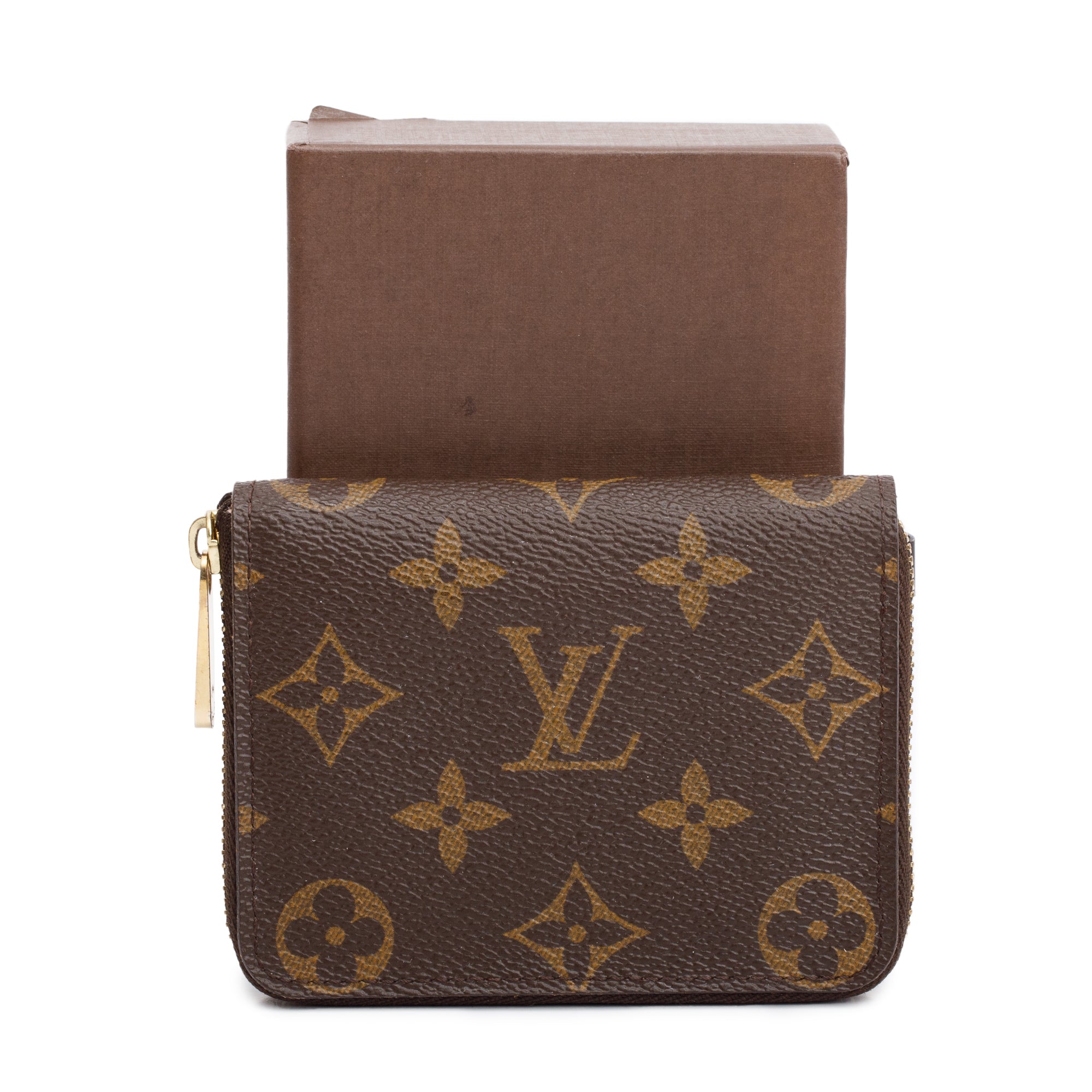 Louis Vuitton Monogram Zippy Coin Purse w/ Box
