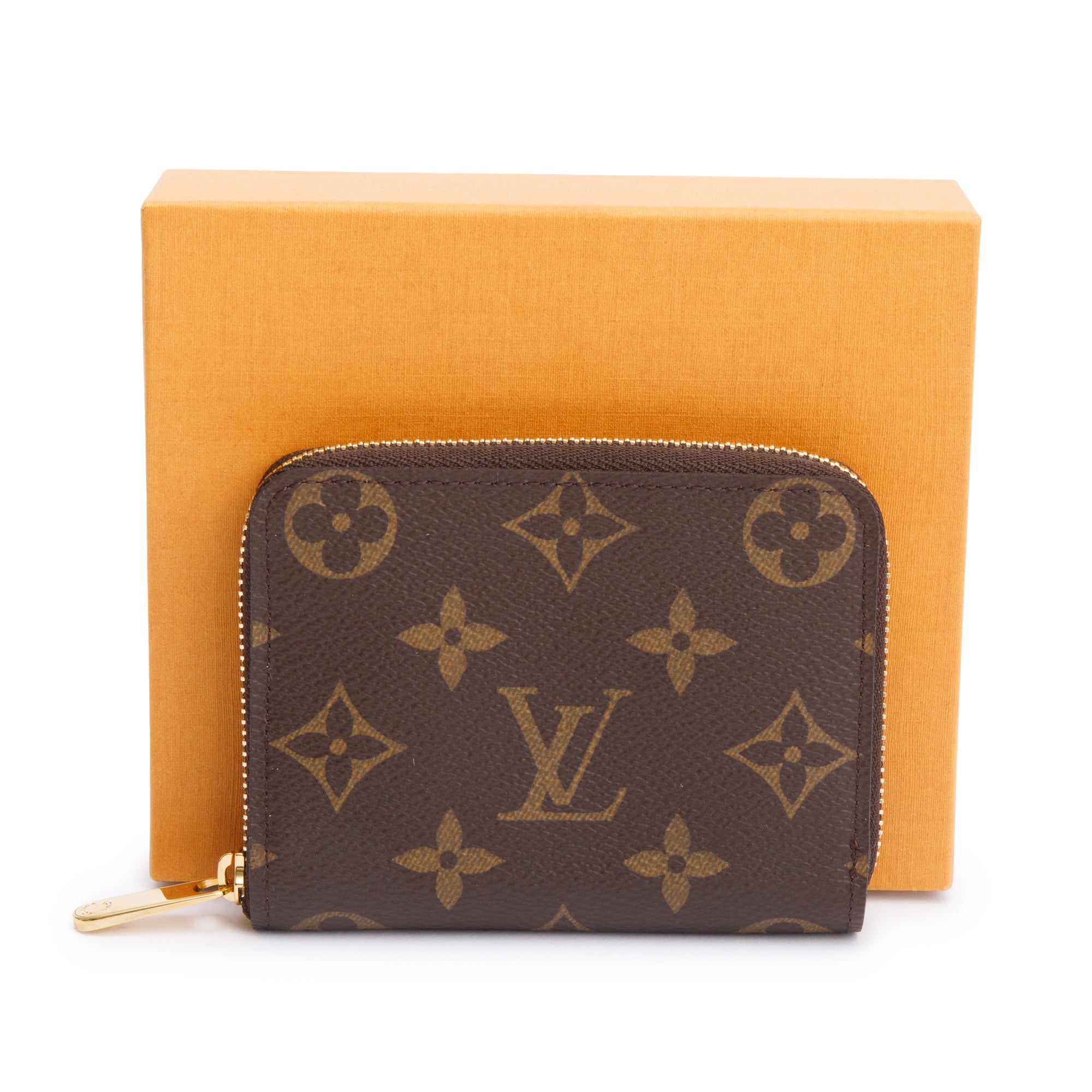 Louis Vuitton Monogram Zippy Coin Purse w/ Box