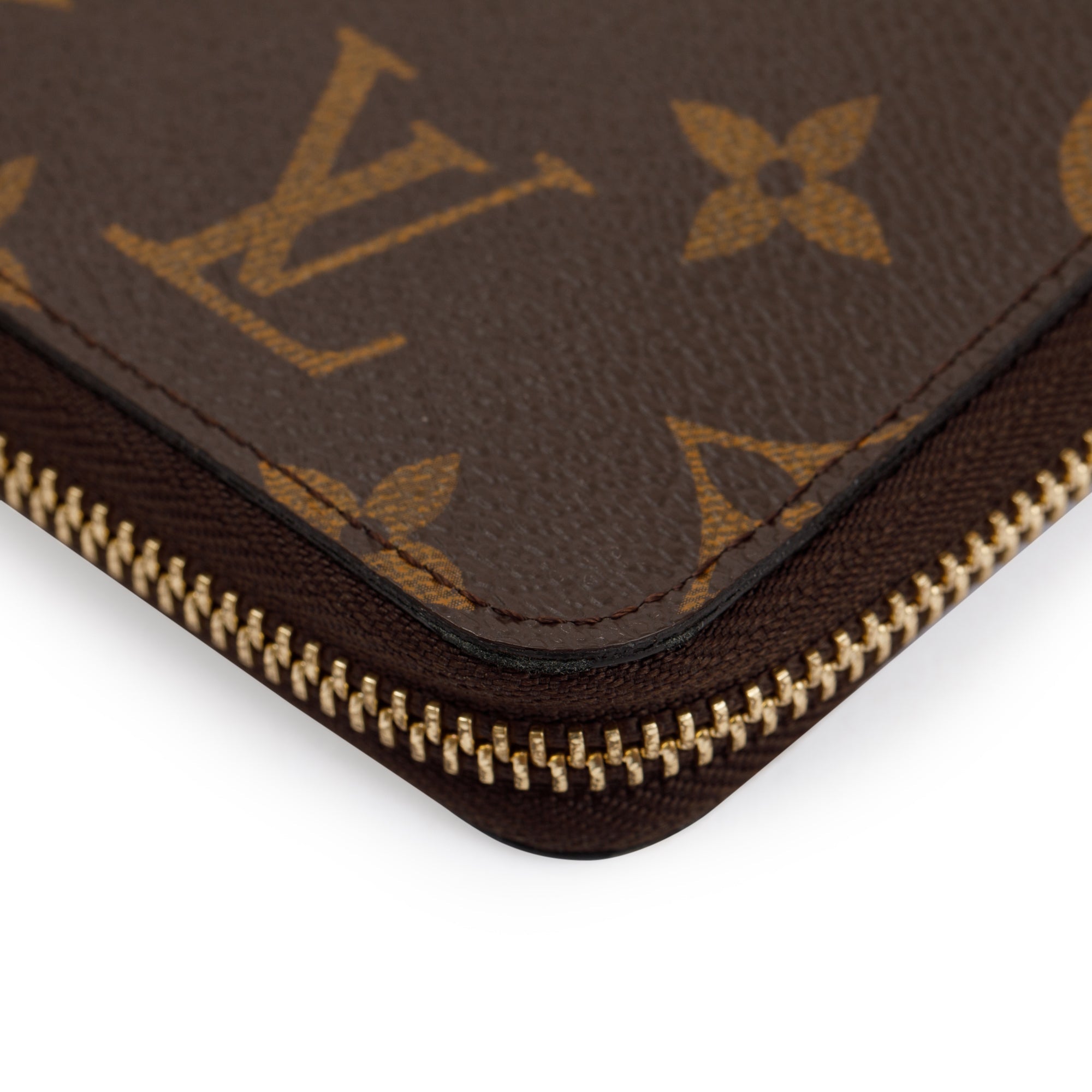 Louis Vuitton Monogram Zippy Compact Organizer Wallet w/ Box