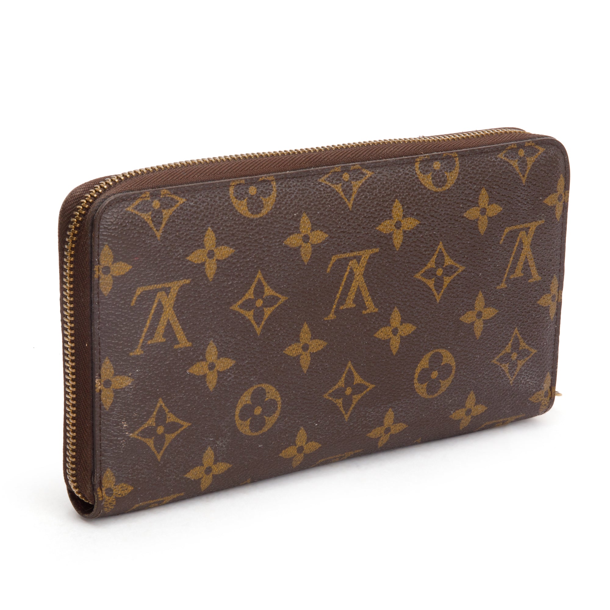Louis Vuitton Monogram Zippy Organizer Wallet w/ Box