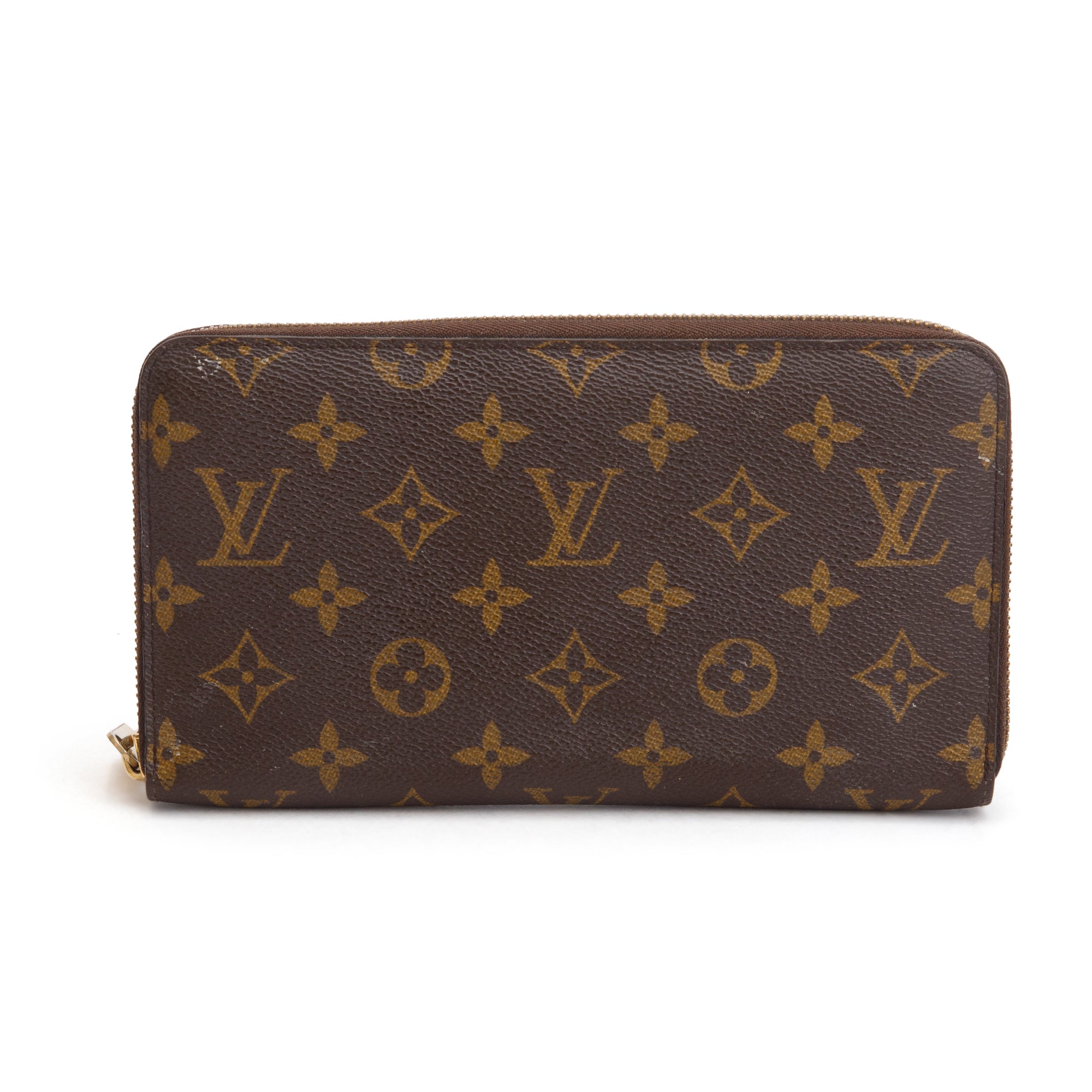 Louis Vuitton Monogram Zippy Organizer Wallet w/ Box