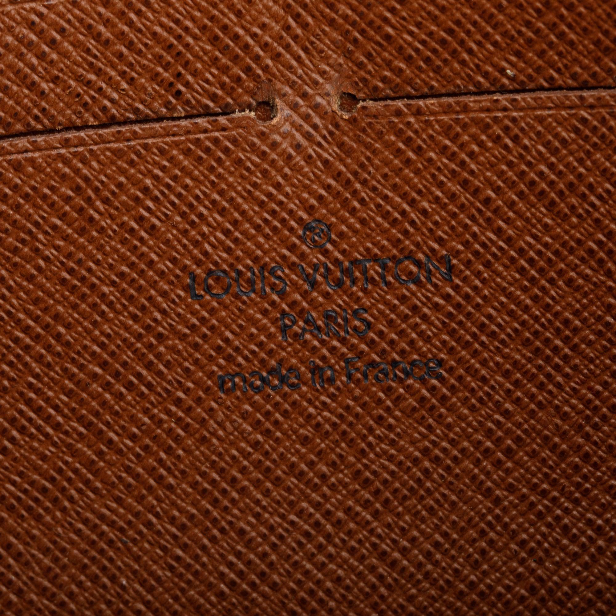 Louis Vuitton Monogram Zippy Wallet