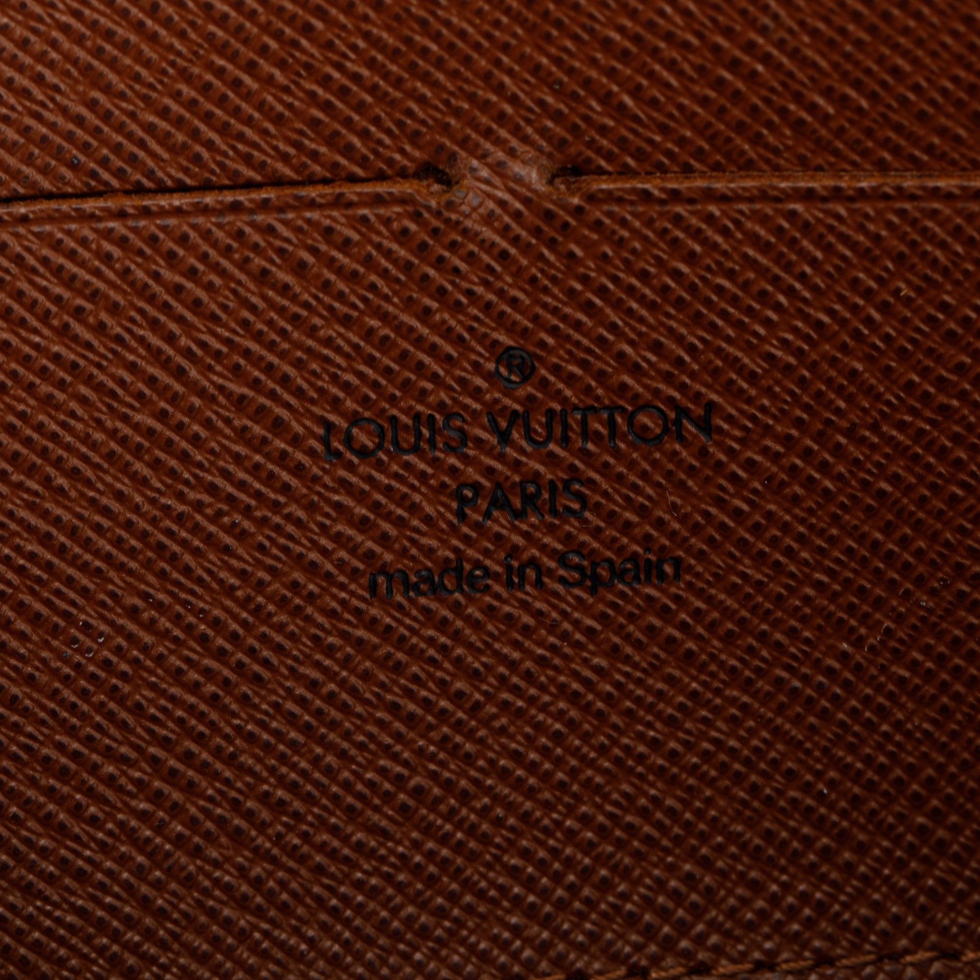 Louis Vuitton Monogram Zippy Wallet w/ Box