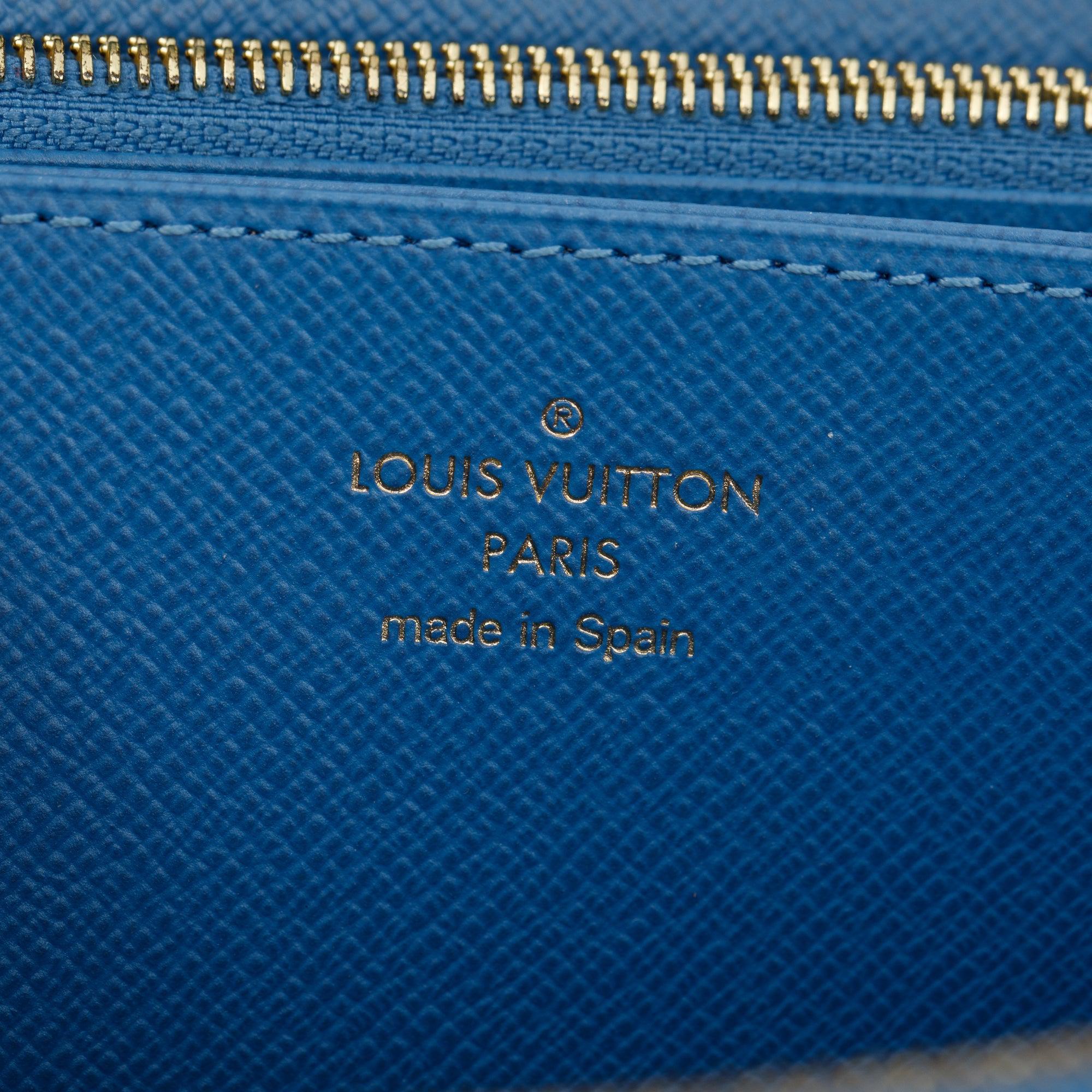 Louis Vuitton Monogram Zippy Wallet w/ Box & Receipt