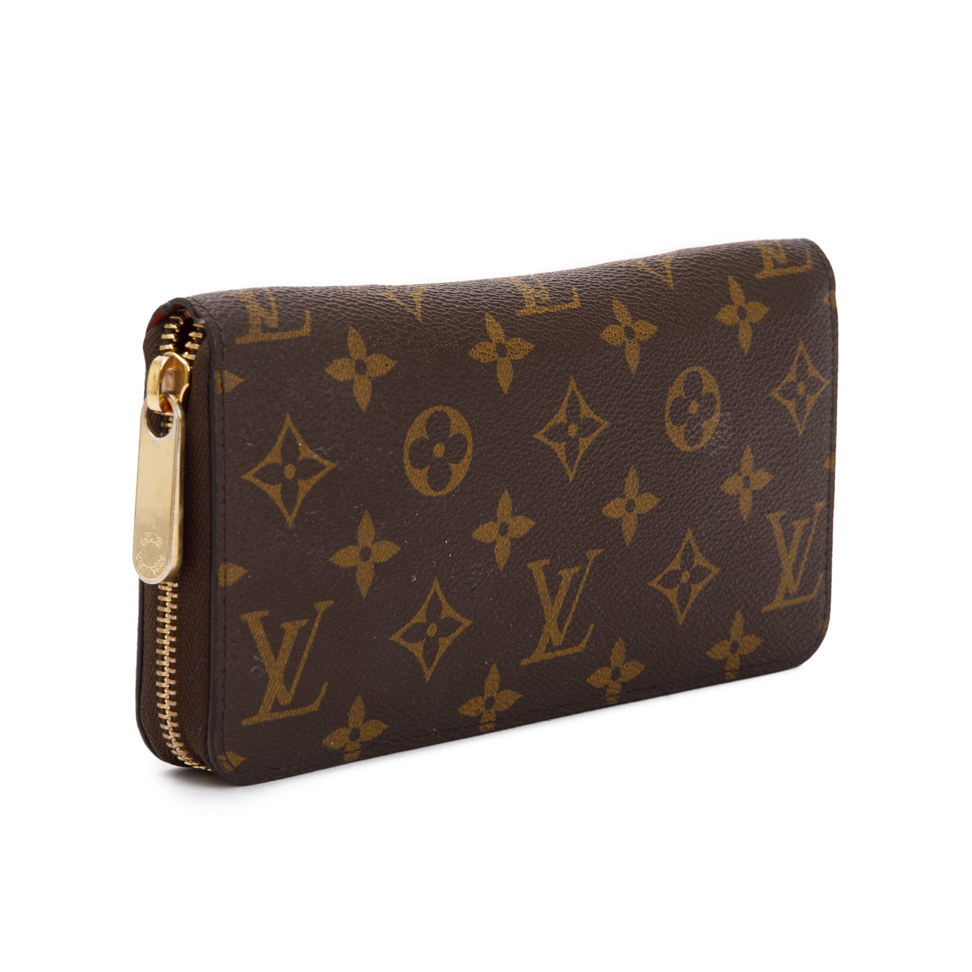 Louis Vuitton Monogram Zippy Wallet w/ Box & Receipt