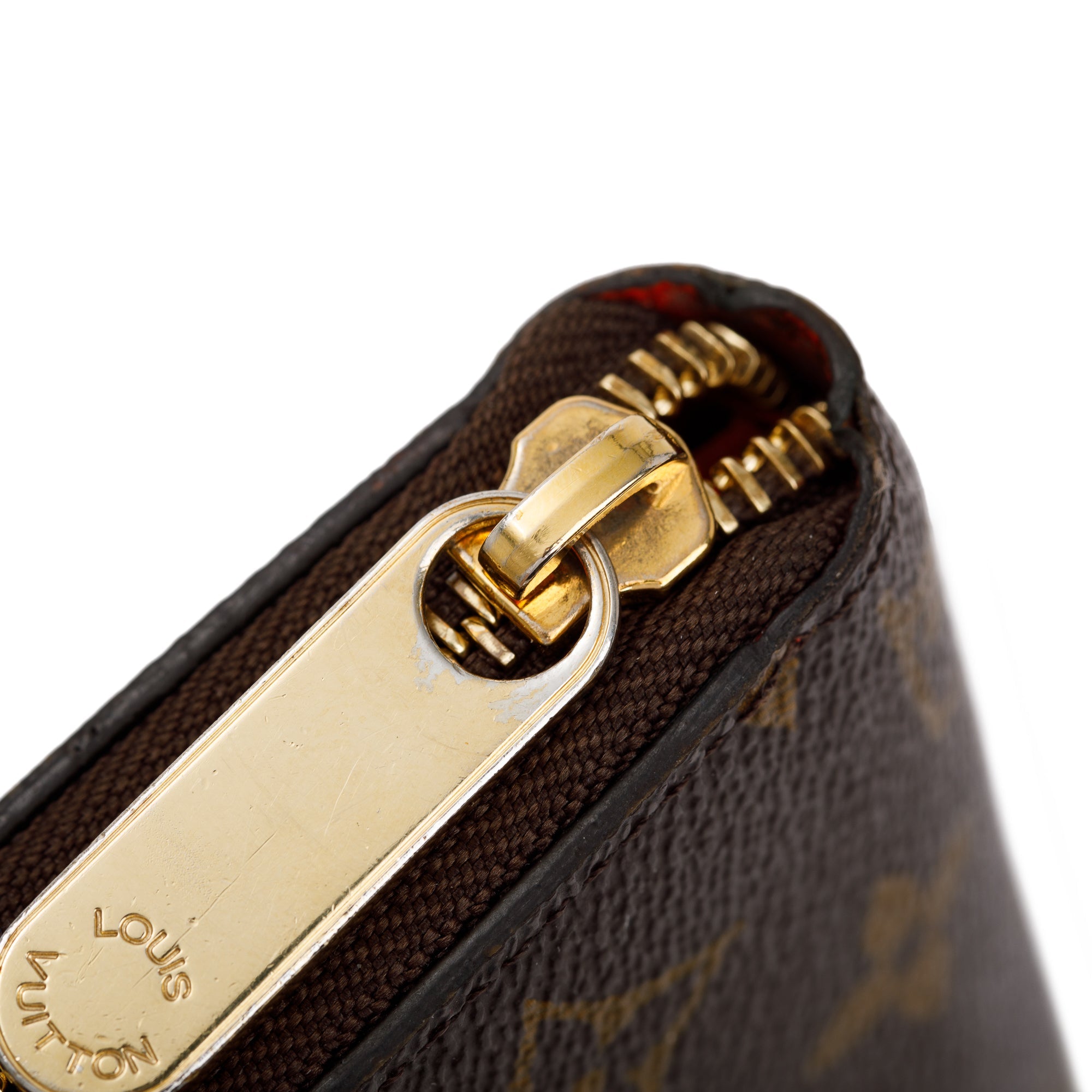 Louis Vuitton Monogram Zippy Wallet w/ Box & Receipt