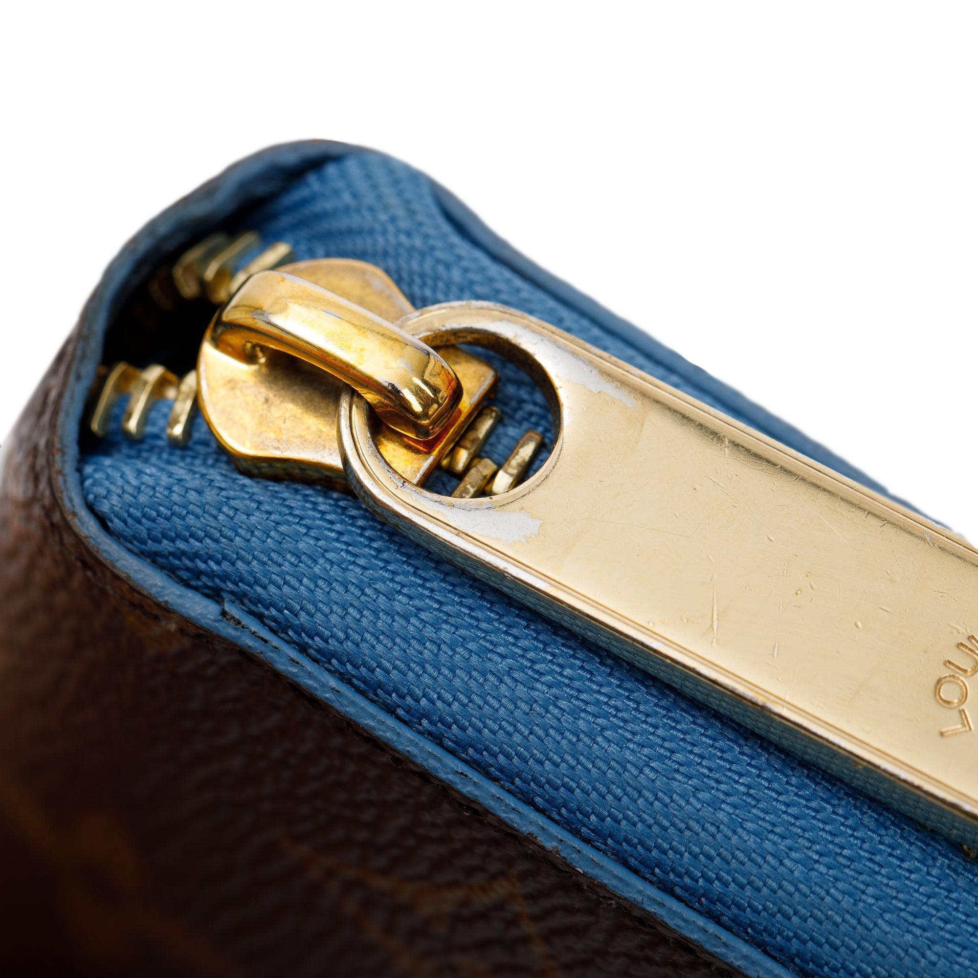 Louis Vuitton Monogram Zippy Wallet w/ Box & Receipt