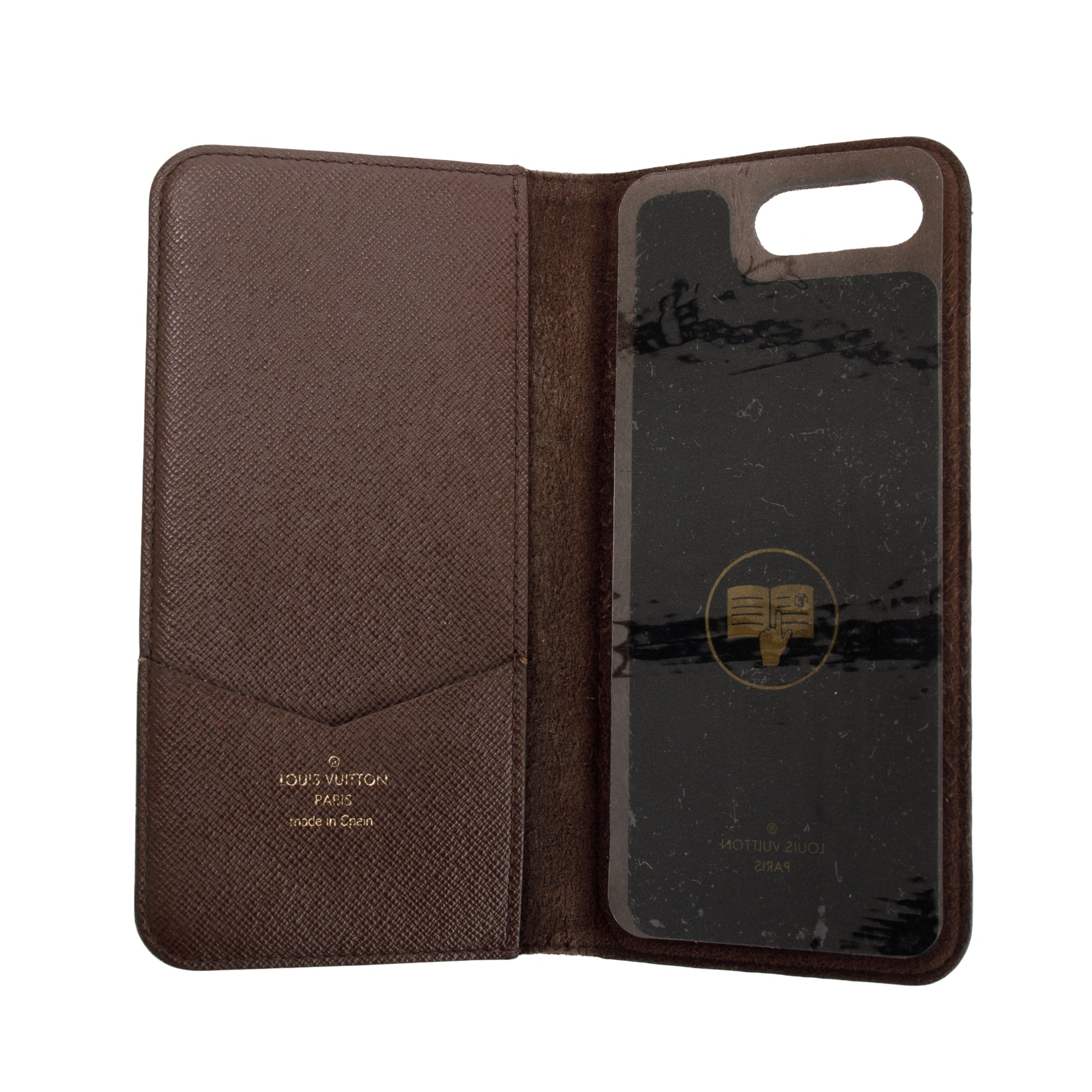 Louis Vuitton Monogram iPhone 6/7/8 Folio w/ Box