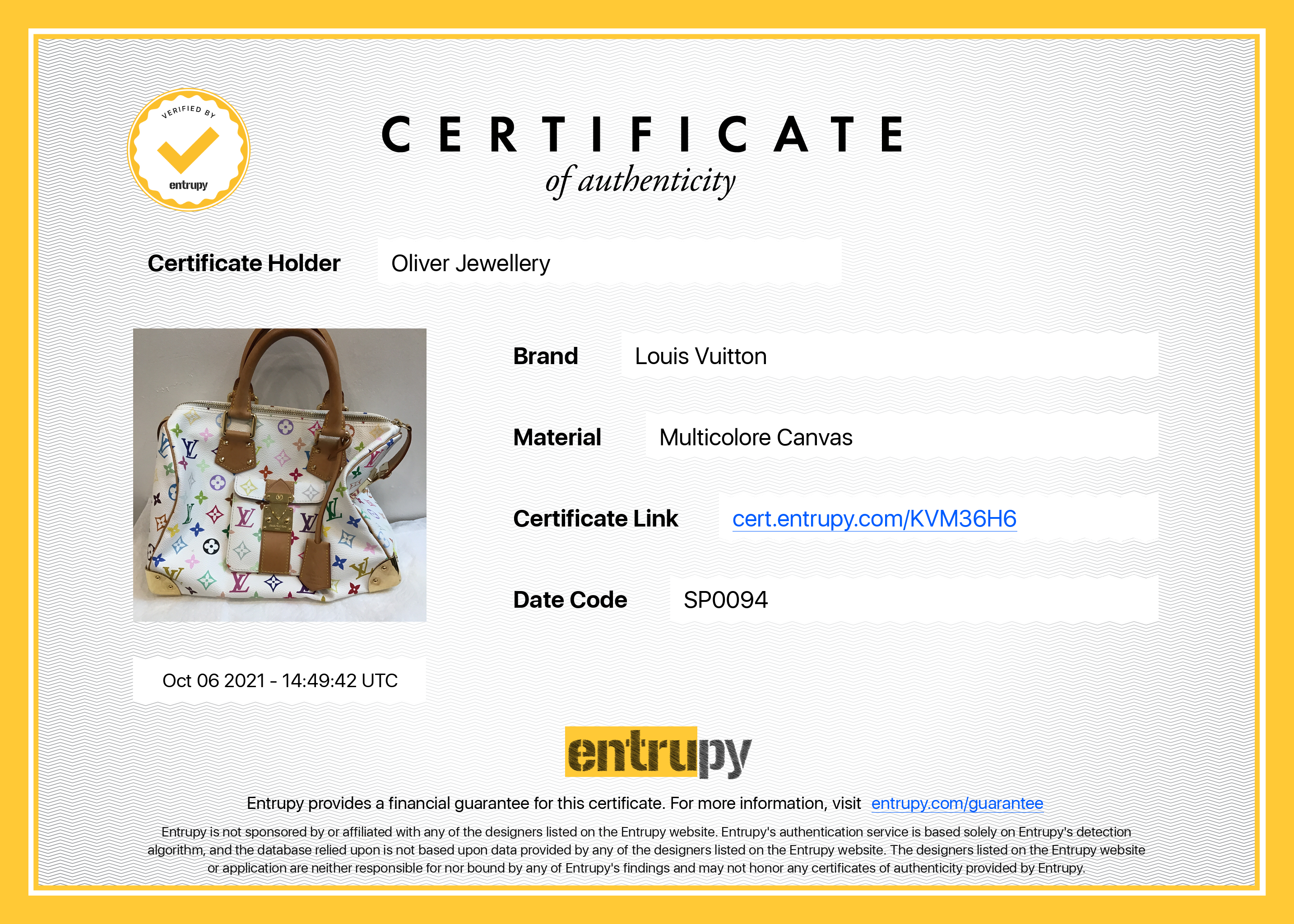 Louis Vuitton Multicolore Speedy 30