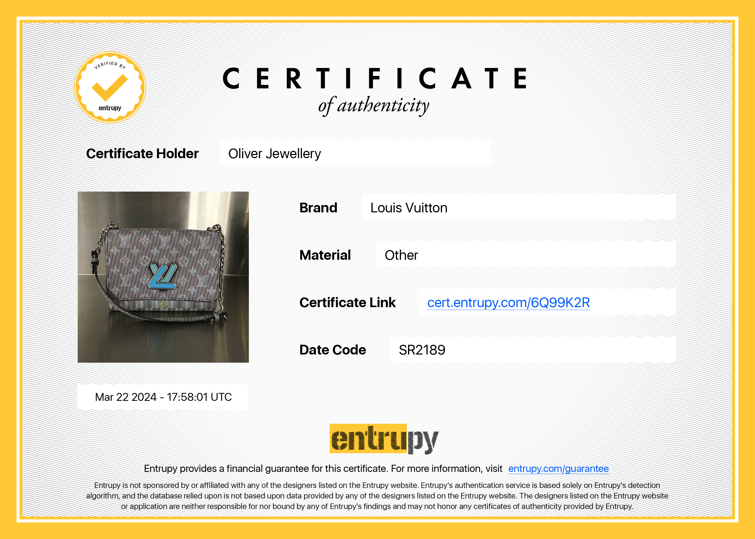 Louis Vuitton Multicolour Monogram Pop Twist MM Shoulder Bag