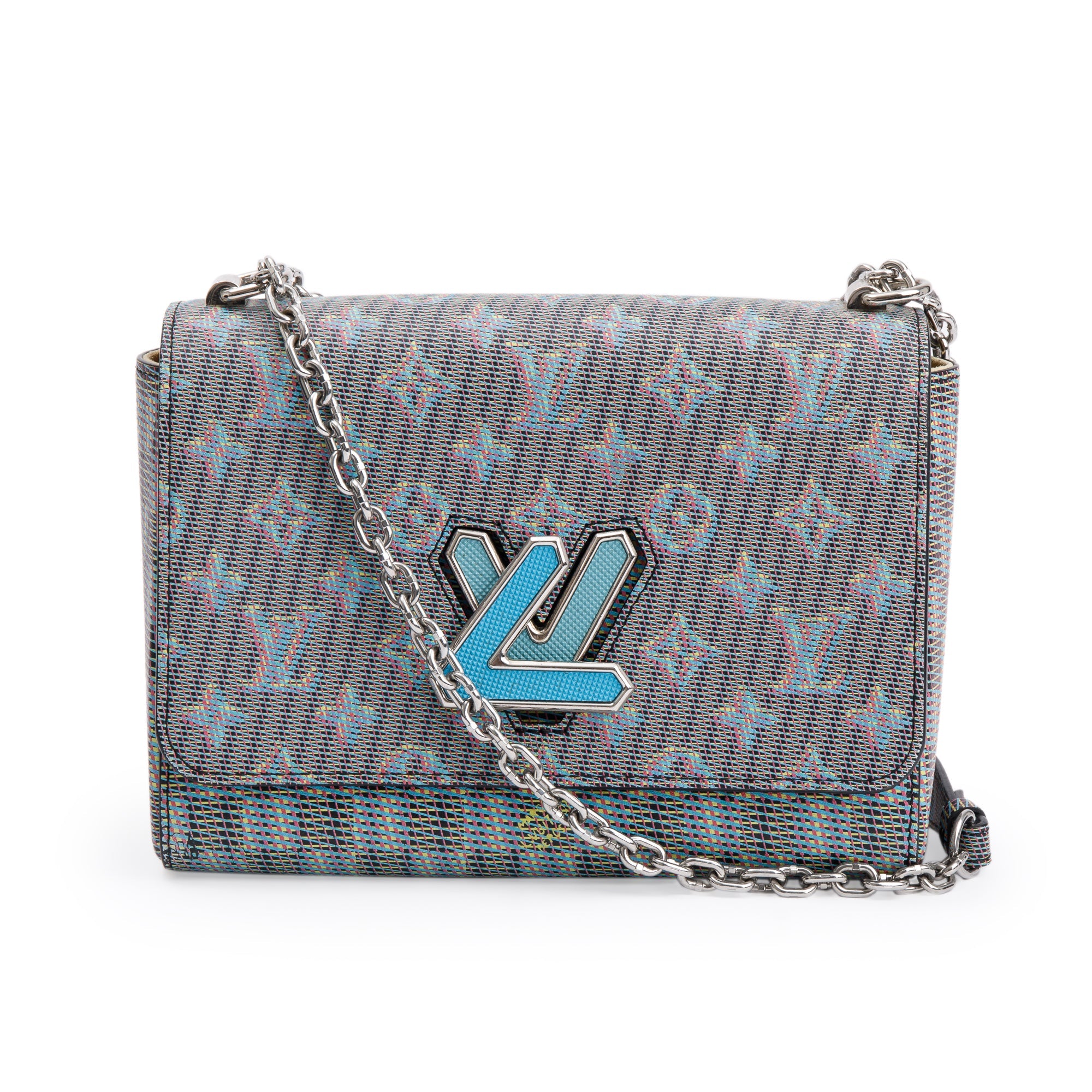 Louis Vuitton Multicolour Monogram Pop Twist MM Shoulder Bag