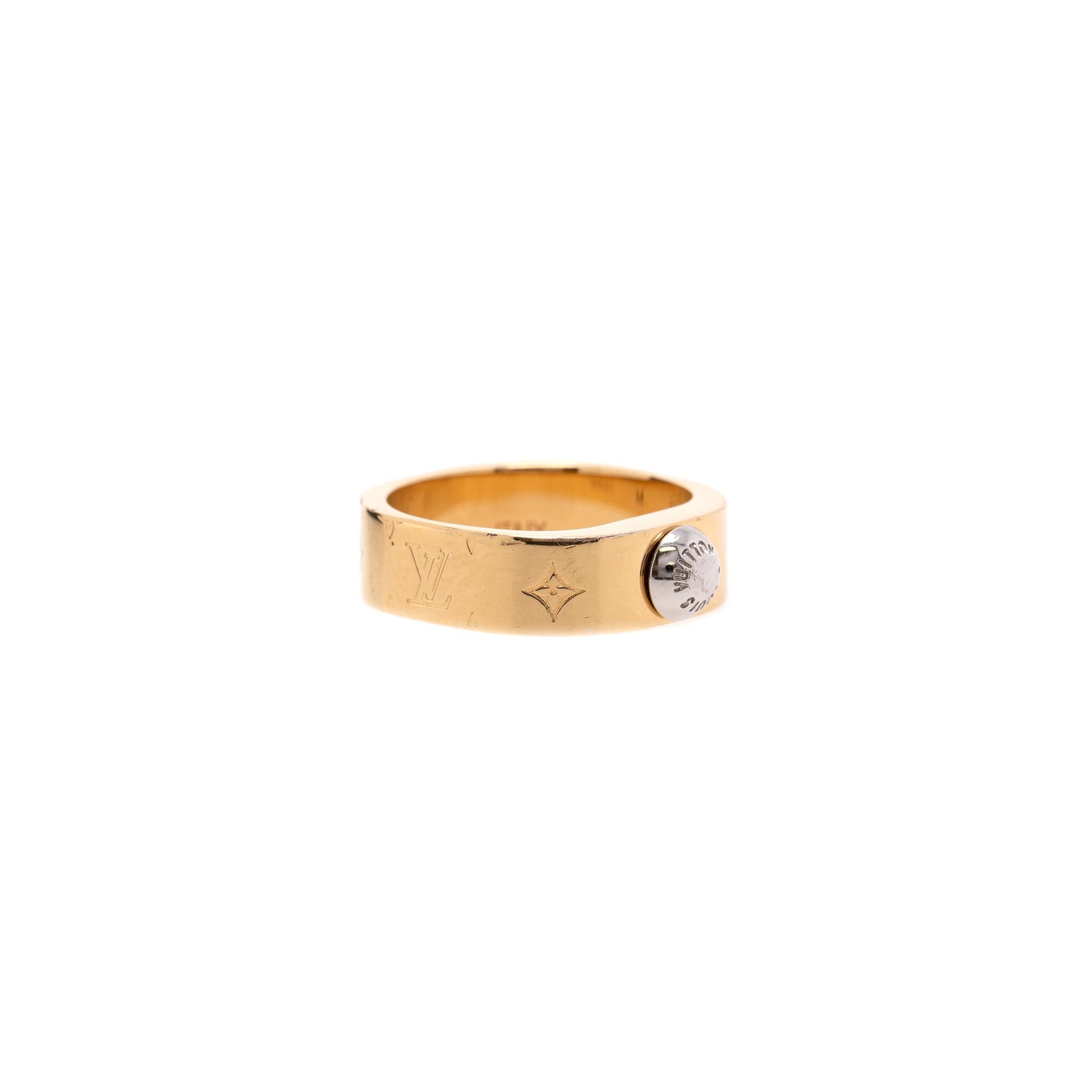 Nanogram ring Louis Vuitton Gold size 6 US in Metal - 32651522
