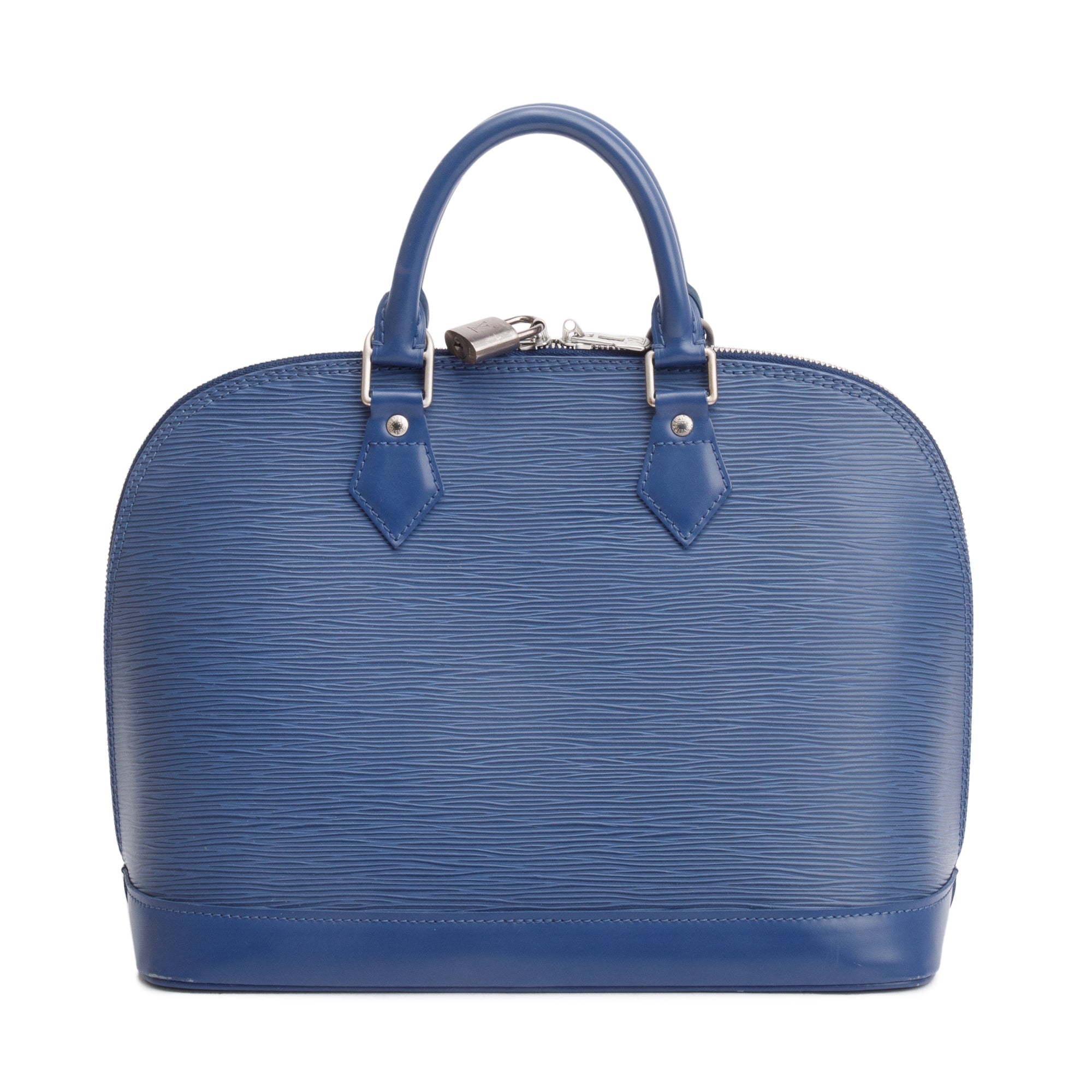 Louis Vuitton Navy Epi Leather Alma PM