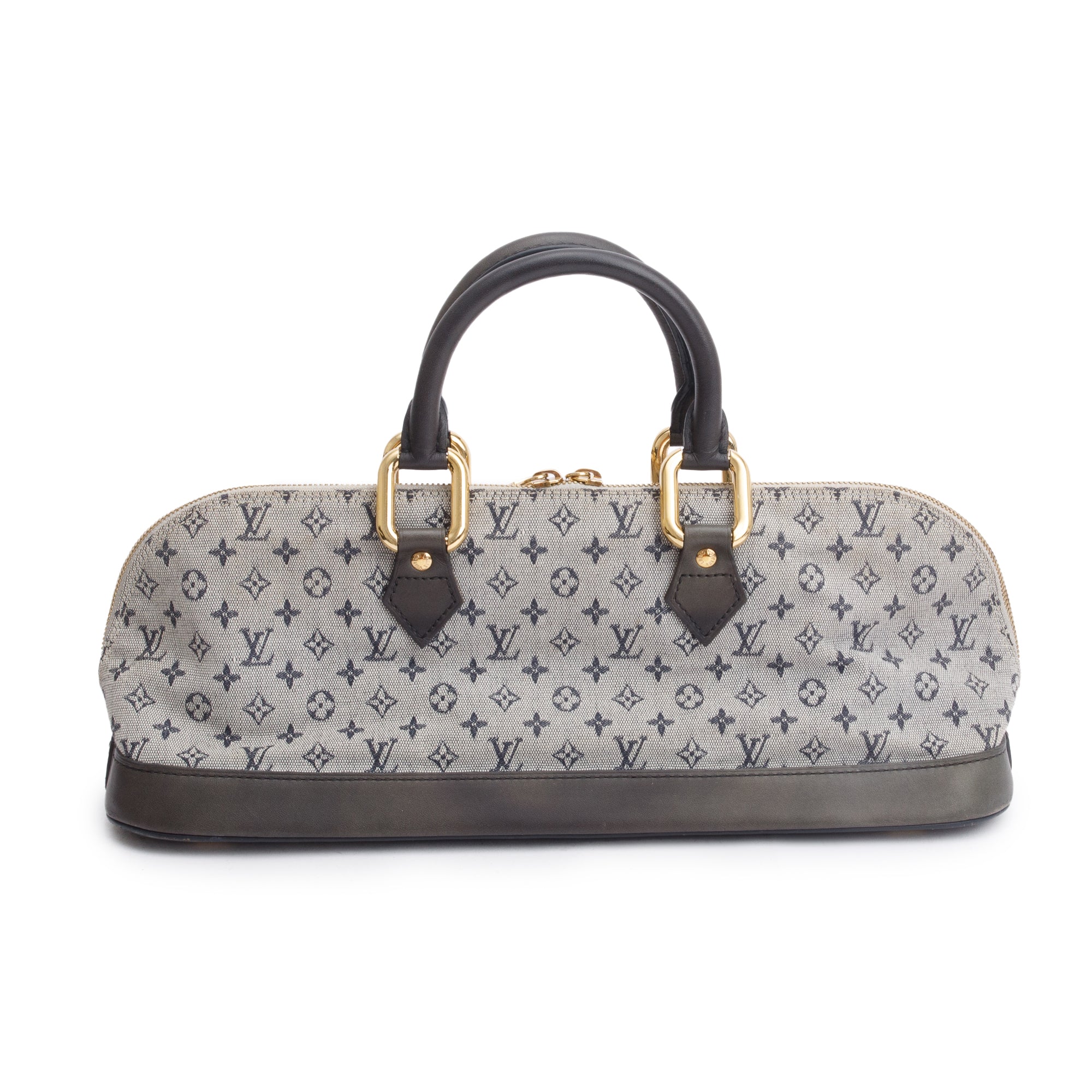 Louis Vuitton Navy Mini Lin Alma Long