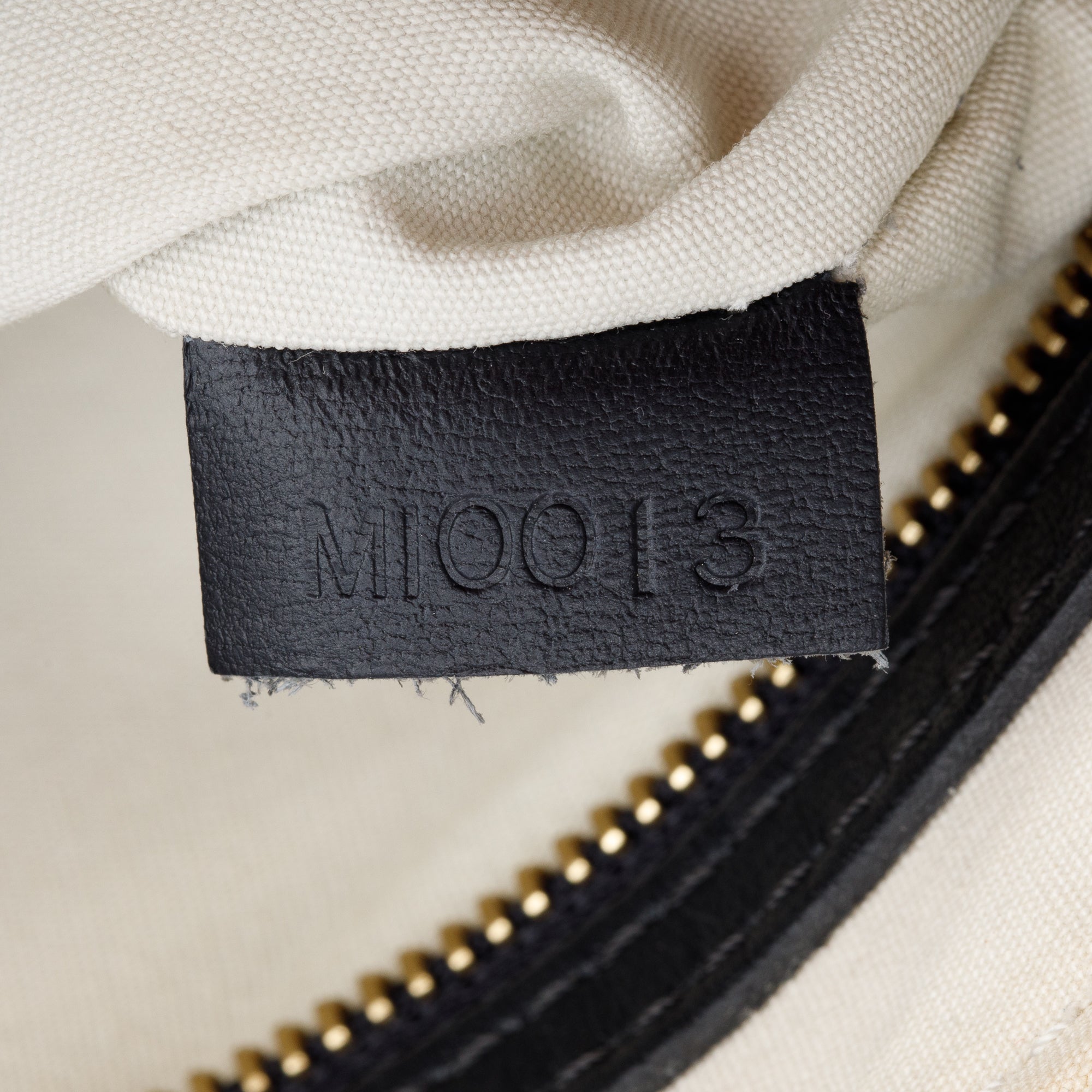 Louis Vuitton Navy Mini Lin Alma Long