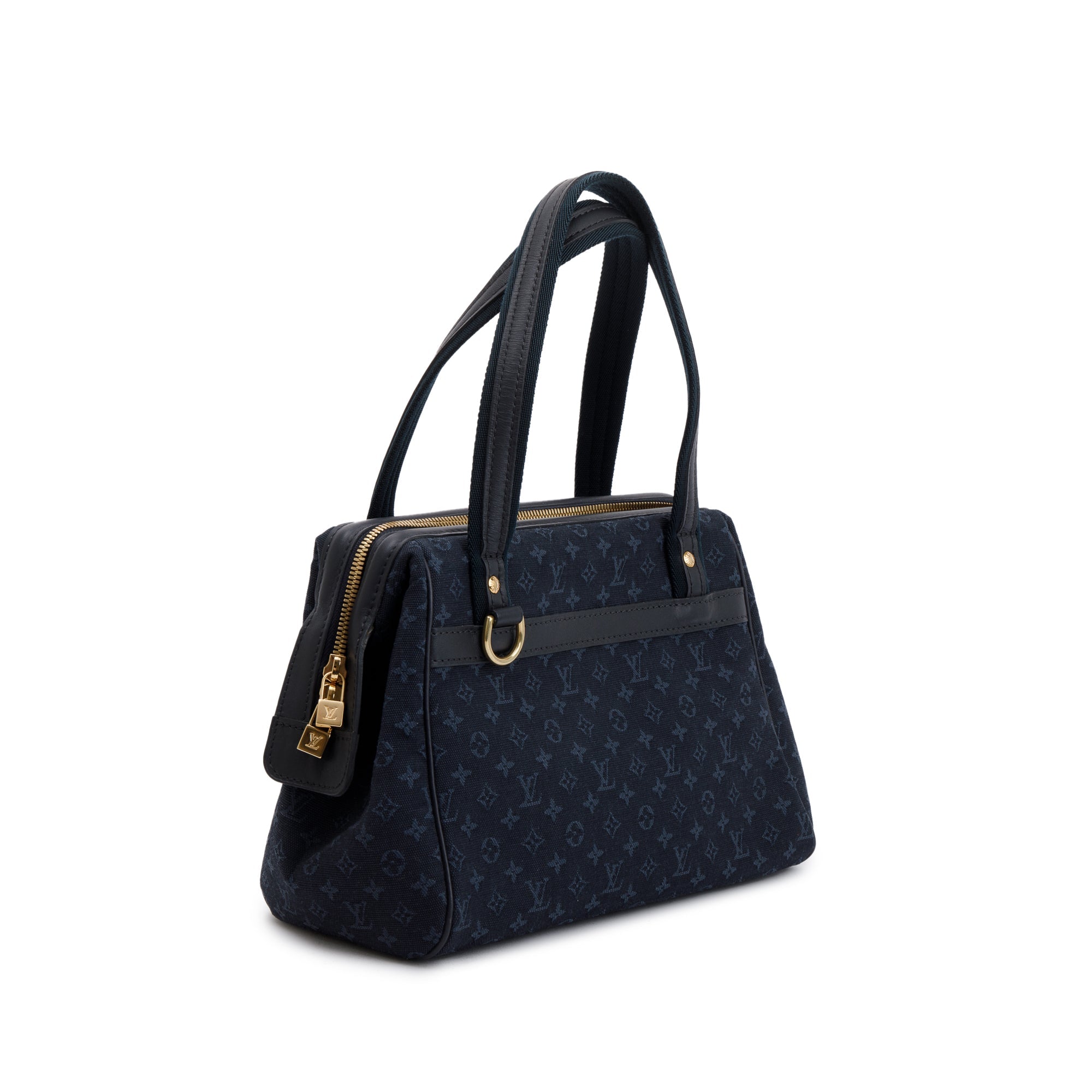 Louis Vuitton Navy Monogram Mini Lin Josephine PM