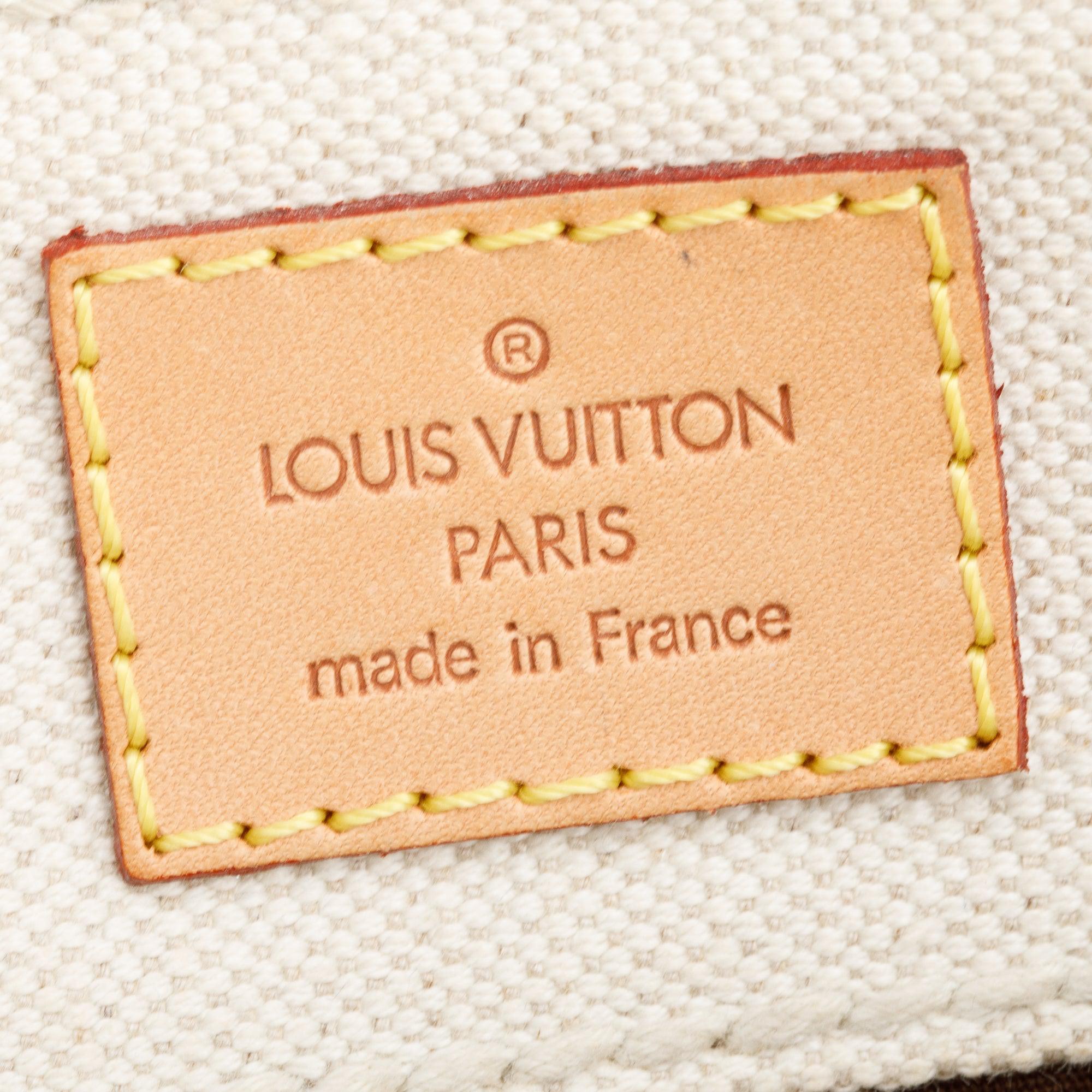 Louis Vuitton Neutral Canvas Globe Shopper Cabas PM