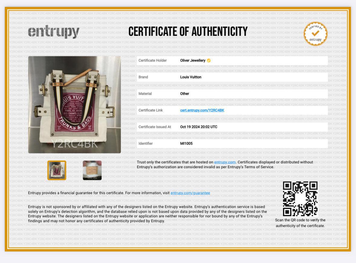 Louis Vuitton Neutral Canvas Globe Shopper Cabas PM