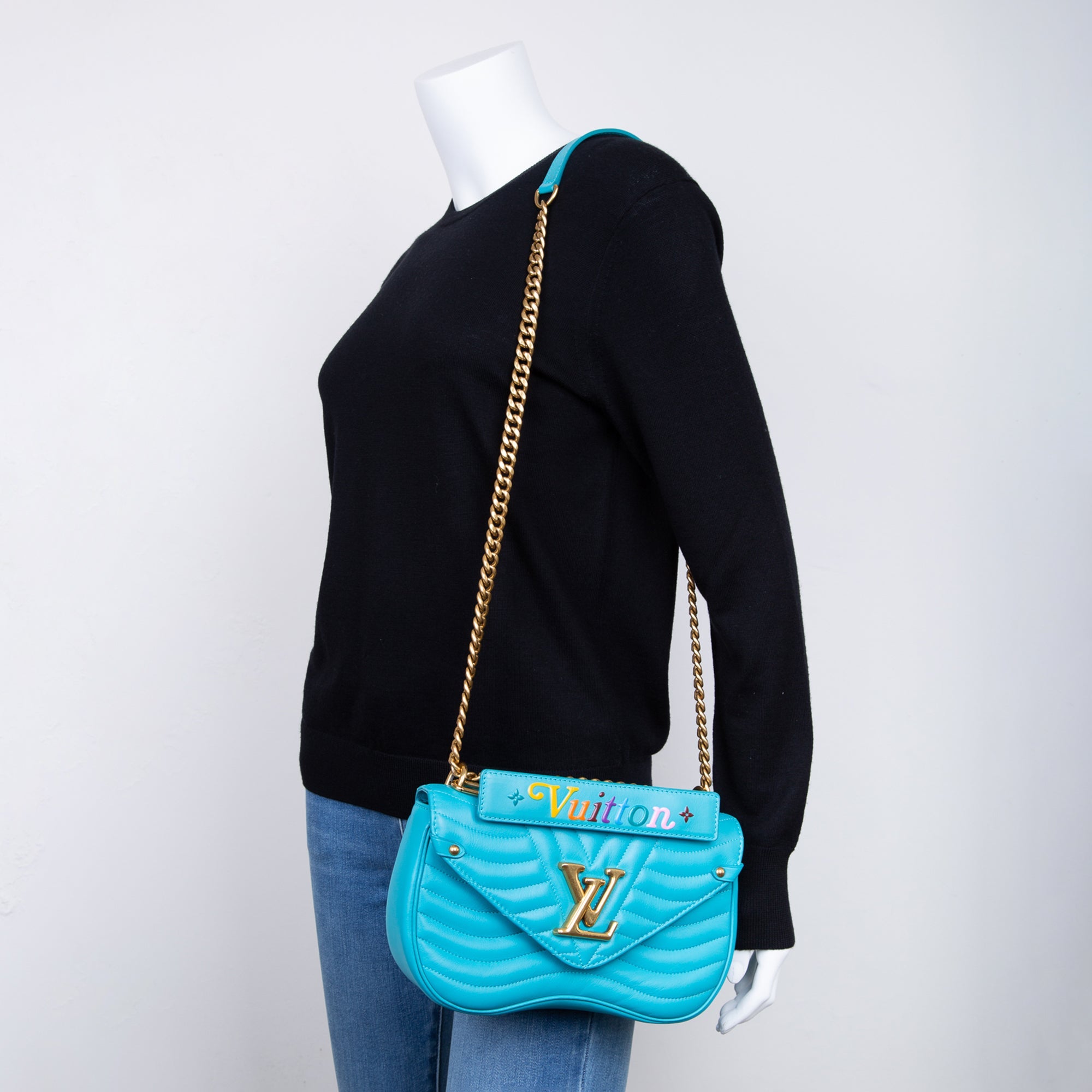 Louis Vuitton New Wave Chain-Bag MM