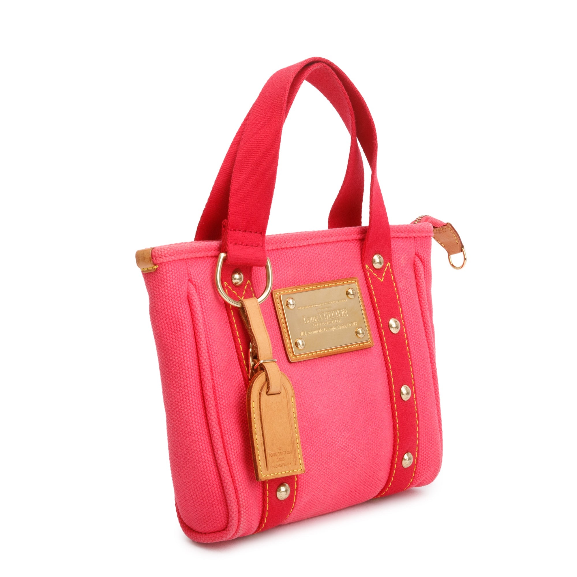 Louis Vuitton Pink Antigua Cabas PM