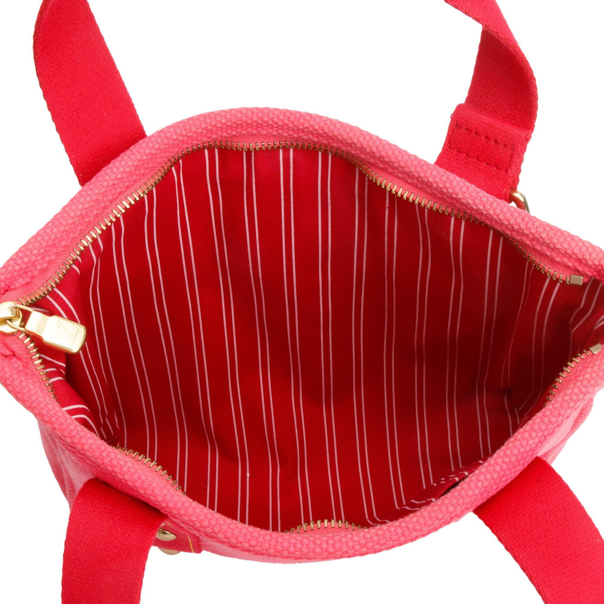 Louis Vuitton Pink Antigua Cabas PM