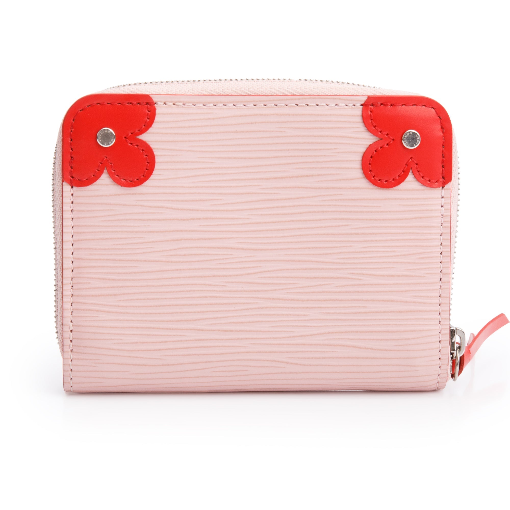 Louis Vuitton Pink Epi Leather Blooming Corners Zippy Coin Purse