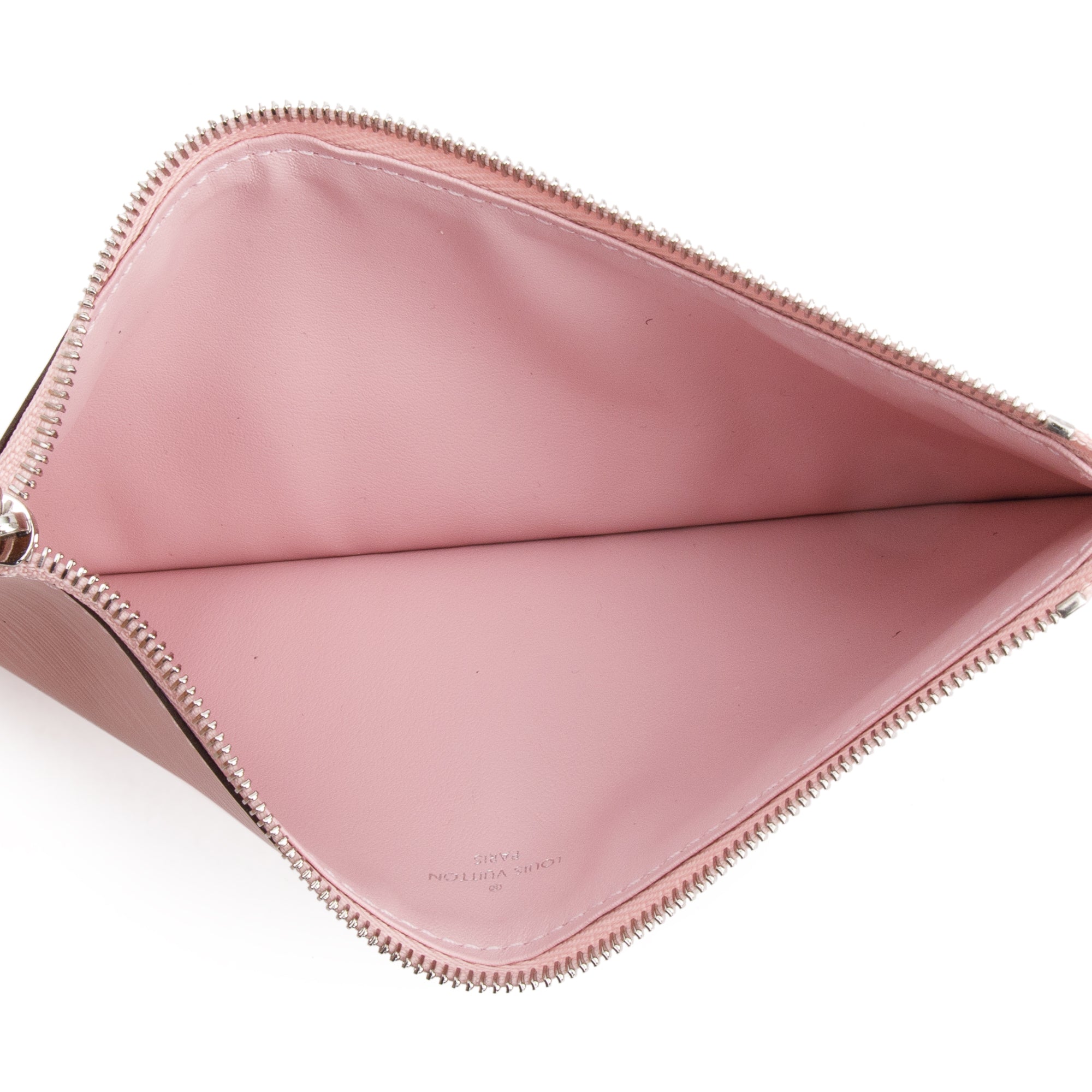 Louis Vuitton Pink Epi Leather Felicie Pochette Bag w/ Box & Inserts