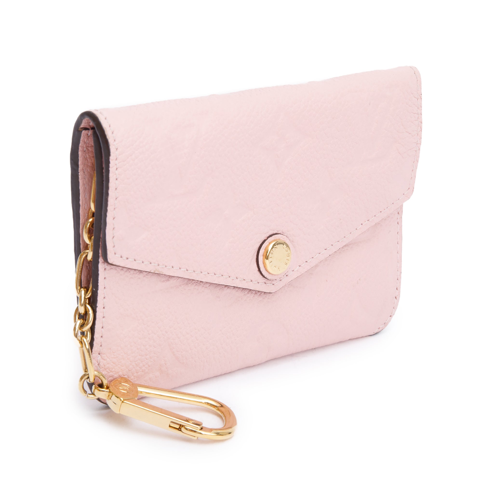 Louis Vuitton Pink Monogram Empreinte Key Pouch w/ Box