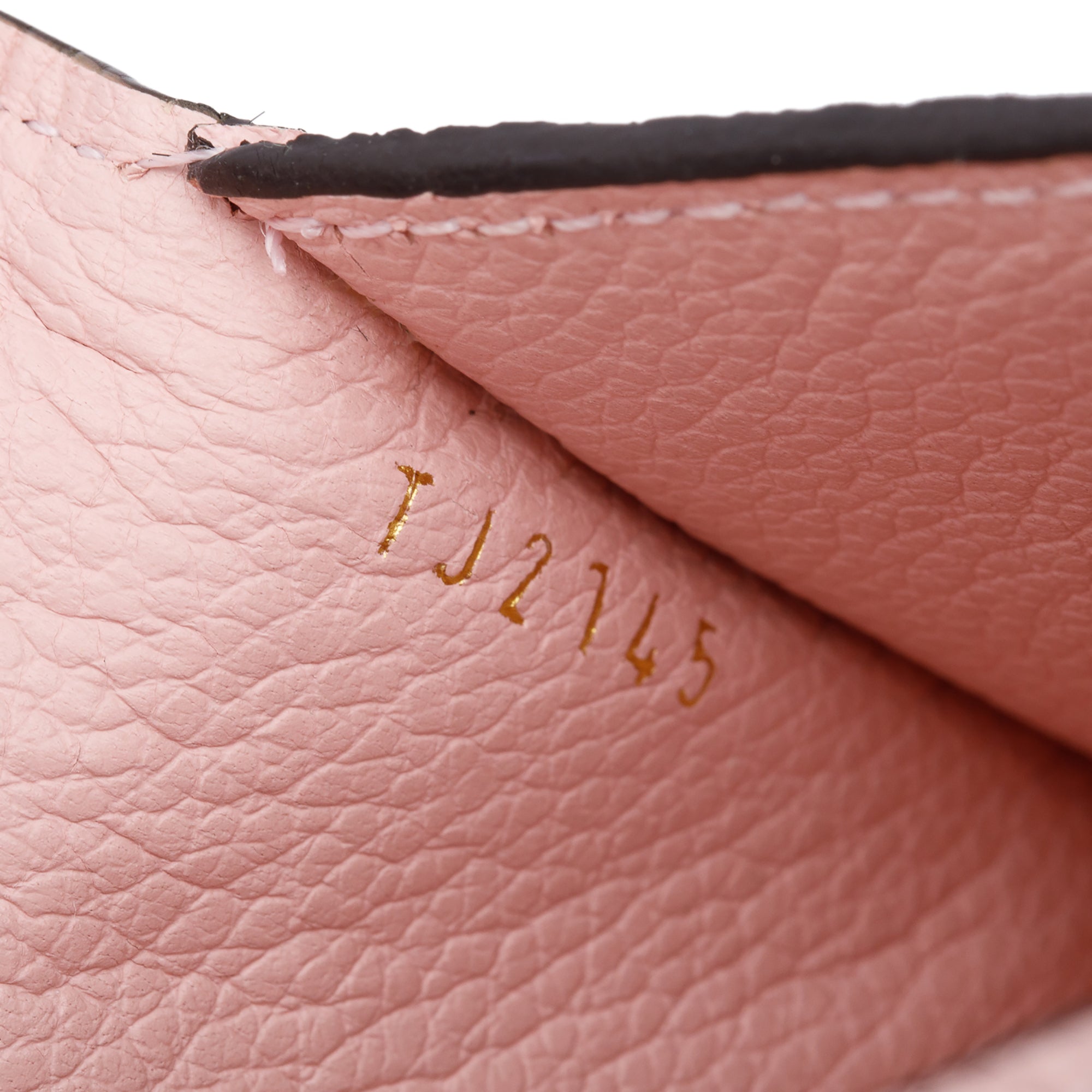 Louis Vuitton Pink Monogram Empreinte Key Pouch w/ Box