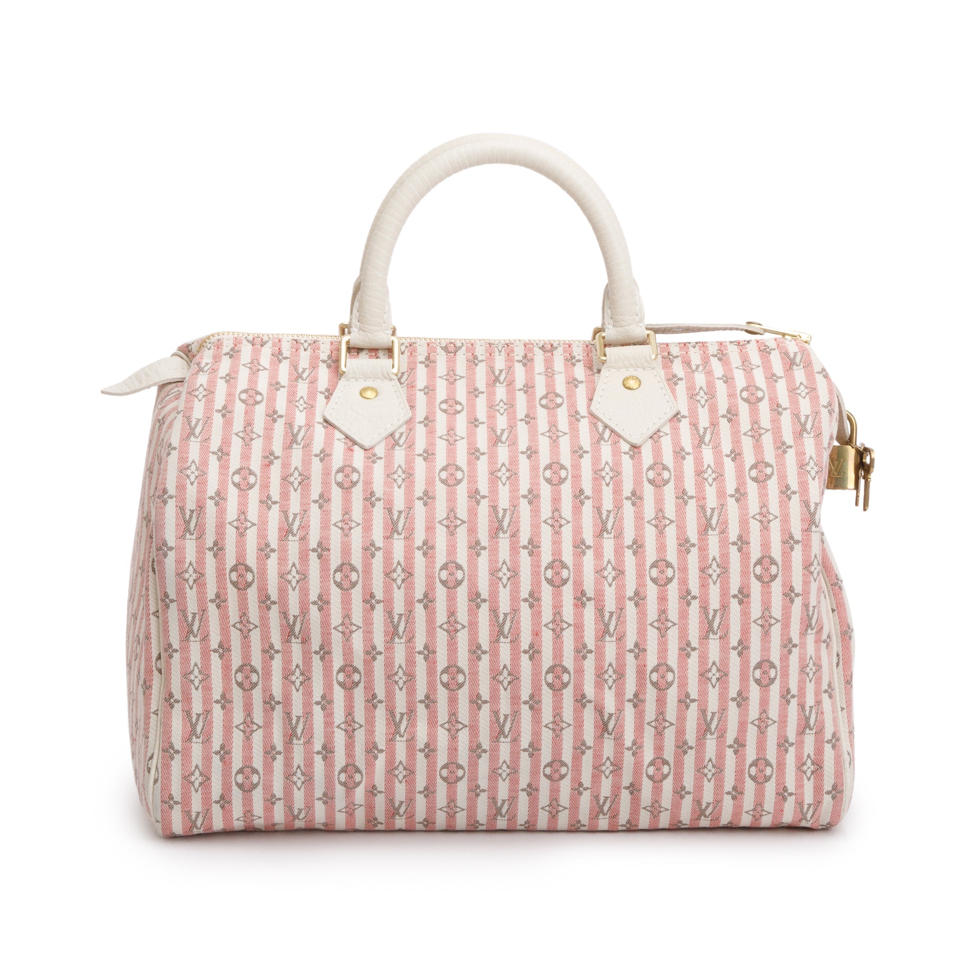 Louis Vuitton Pink Monogram Mini Lin Speedy 30
