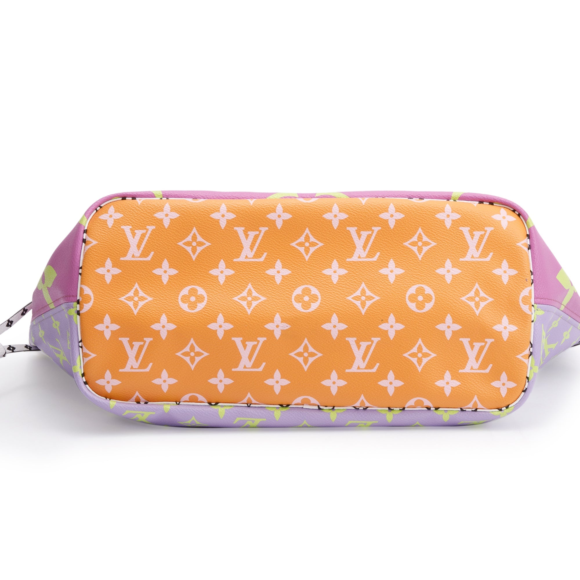 Louis Vuitton Pink/Lilac Monogram Giant Neverfull MM w/ Pouch