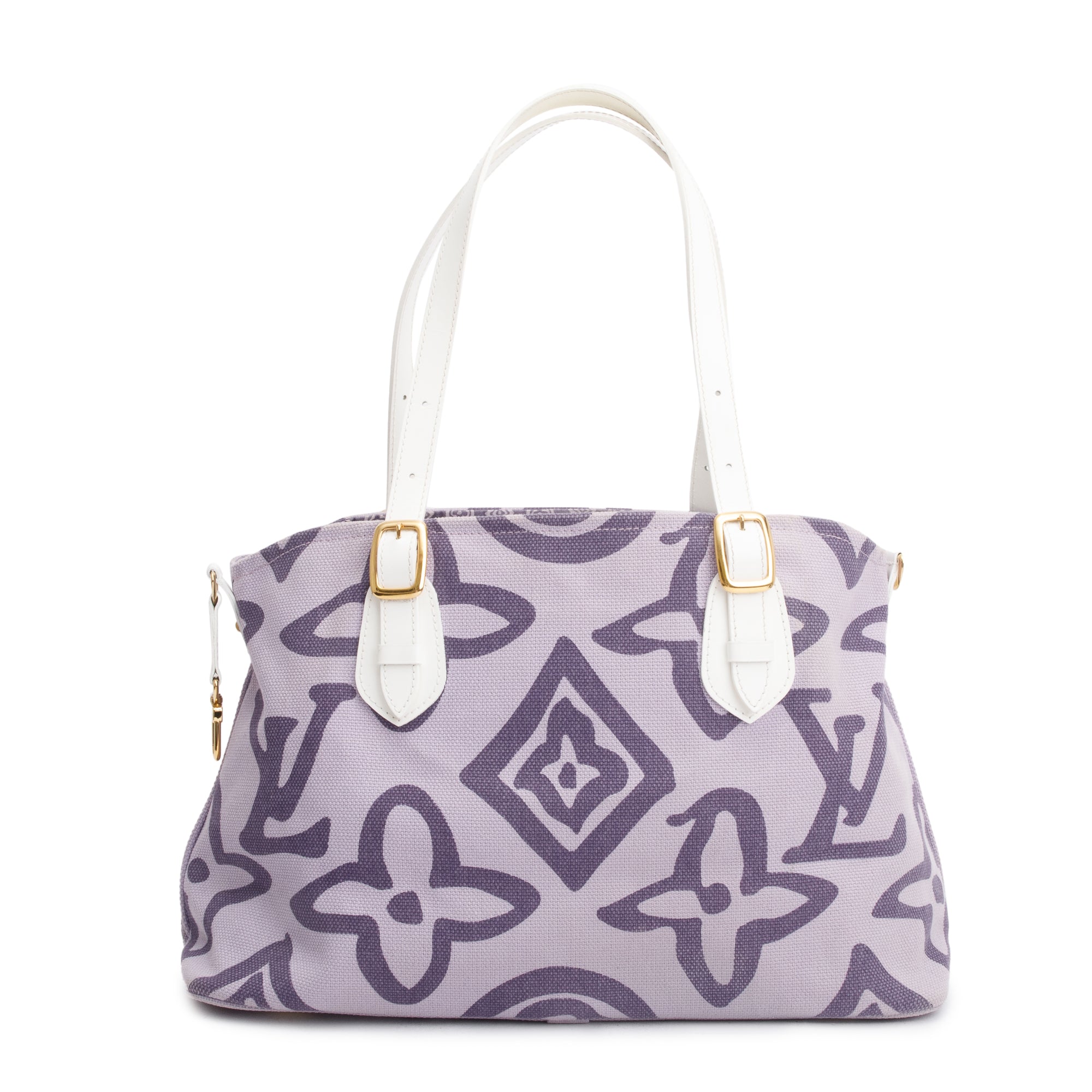Louis Vuitton Purple Canvas Tahitienne Cabas PM