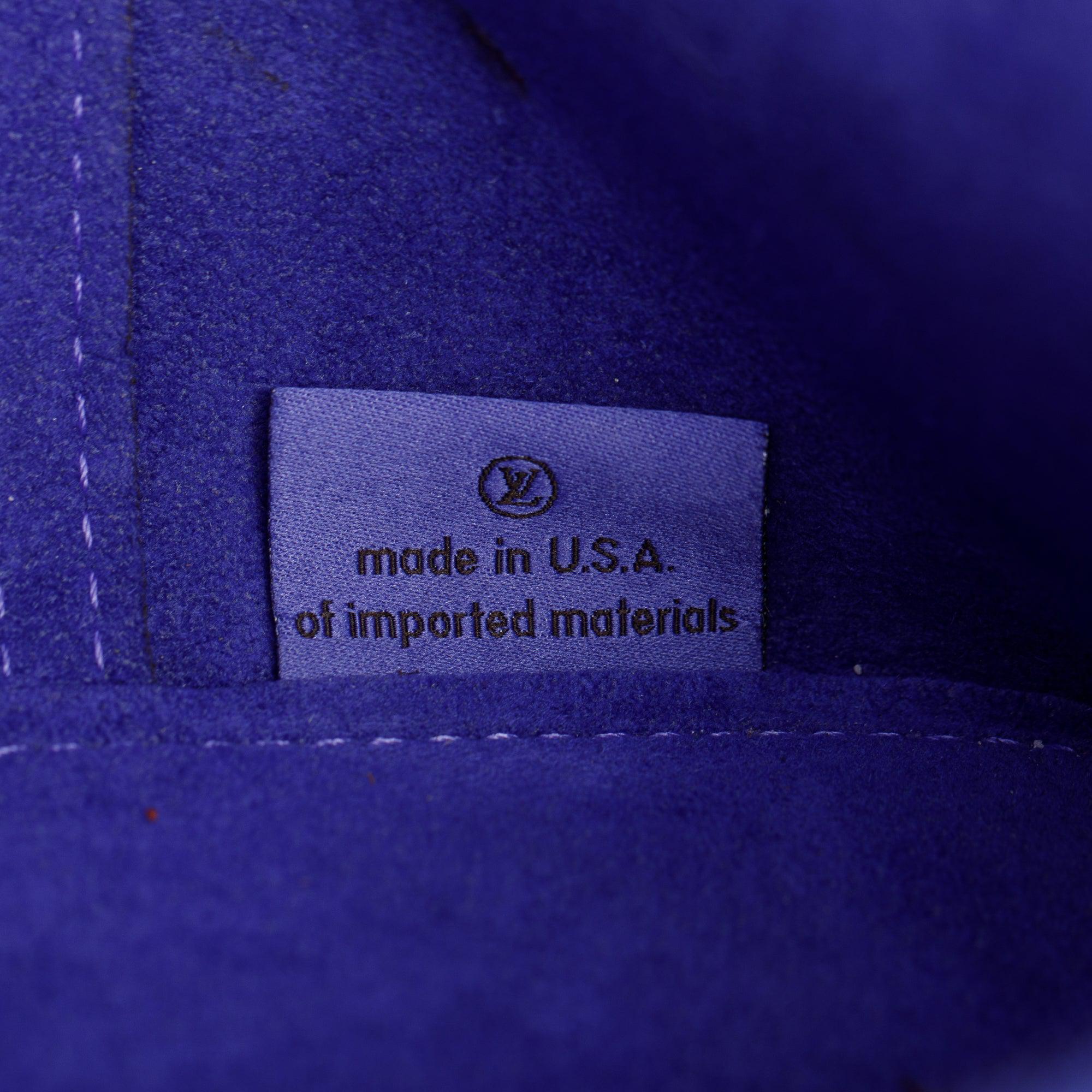 Louis Vuitton Purple Epi Leather Neverfull MM